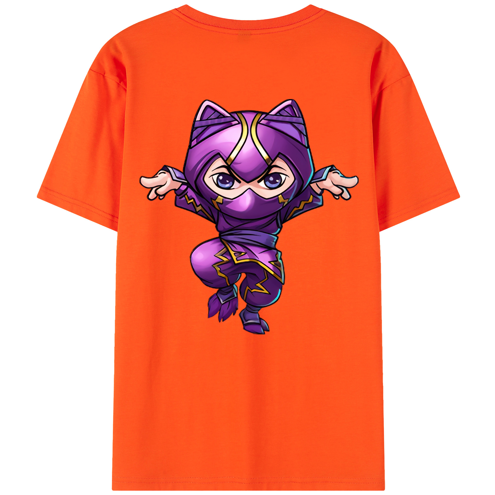 リーグ・オブ・レジェンド League of Legends LOL 綿100％半袖Tシャツ（背面プリント）