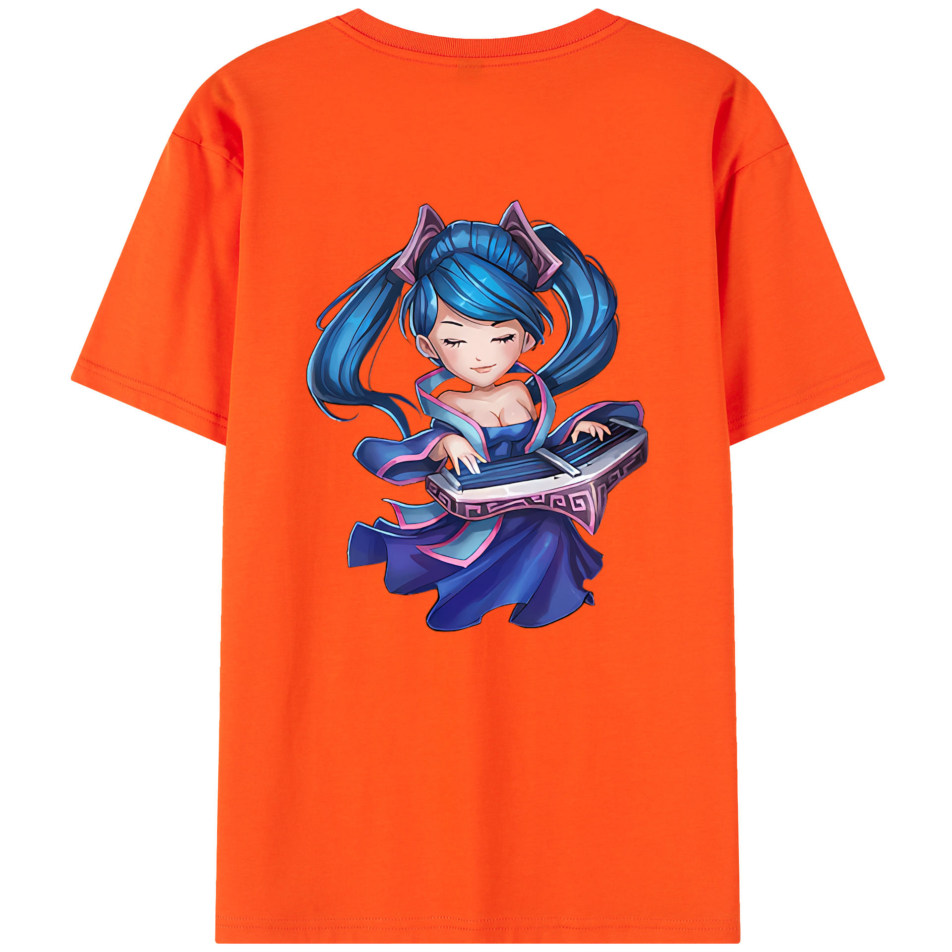 リーグ・オブ・レジェンド League of Legends LOL 綿100％半袖Tシャツ（背面プリント）