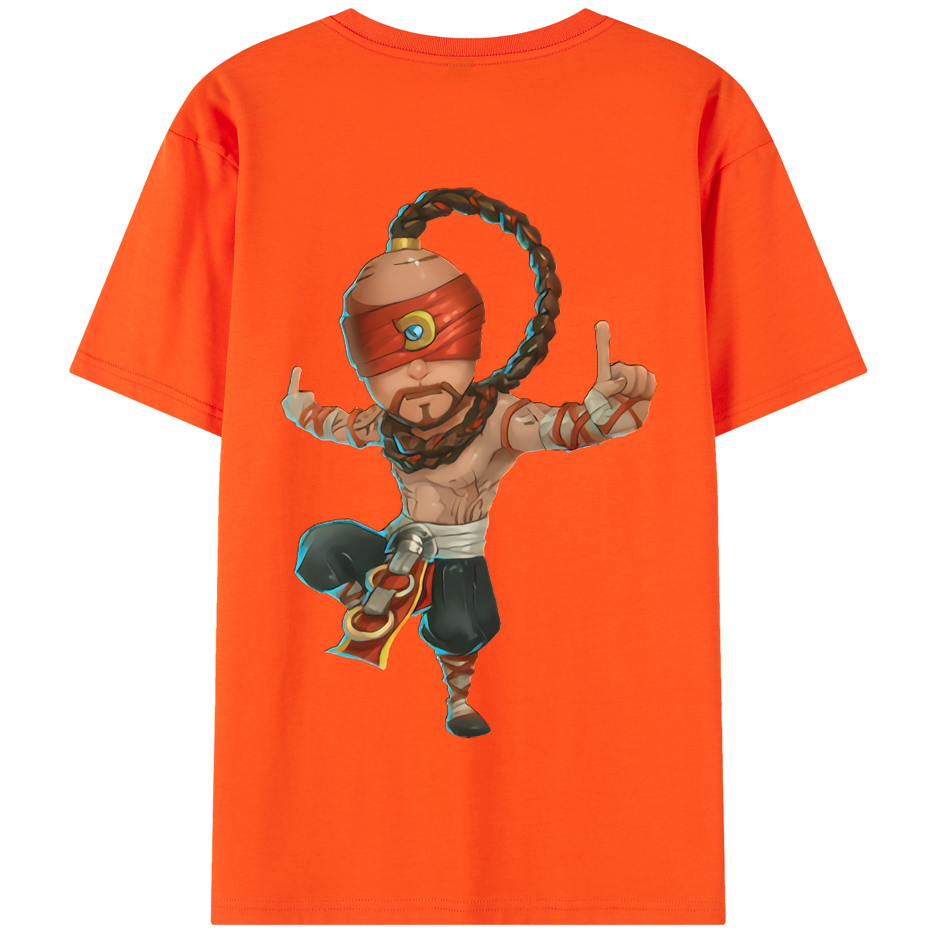 リーグ・オブ・レジェンド League of Legends LOL 綿100％半袖Tシャツ（背面プリント）