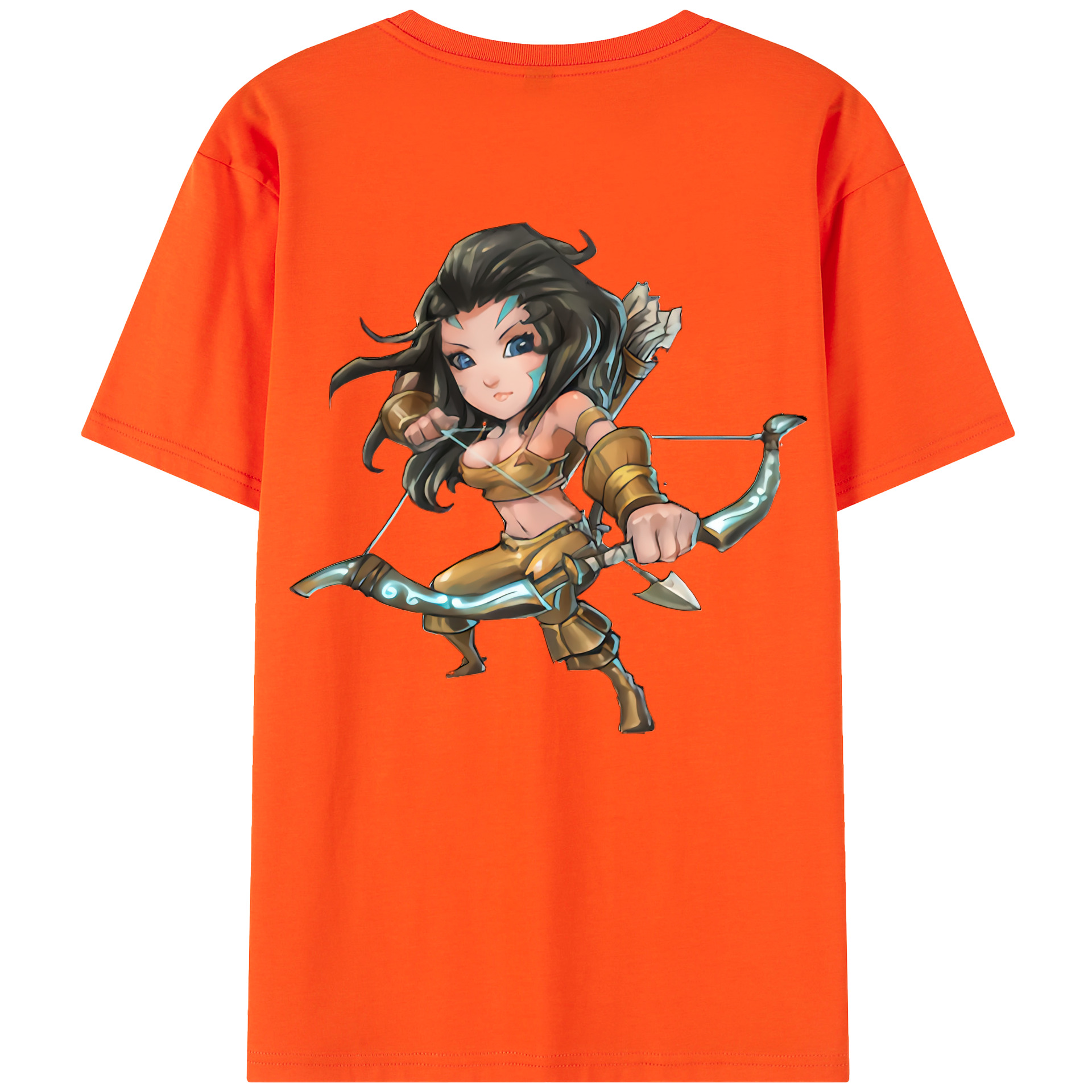 リーグ・オブ・レジェンド League of Legends LOL 綿100％半袖Tシャツ（背面プリント）