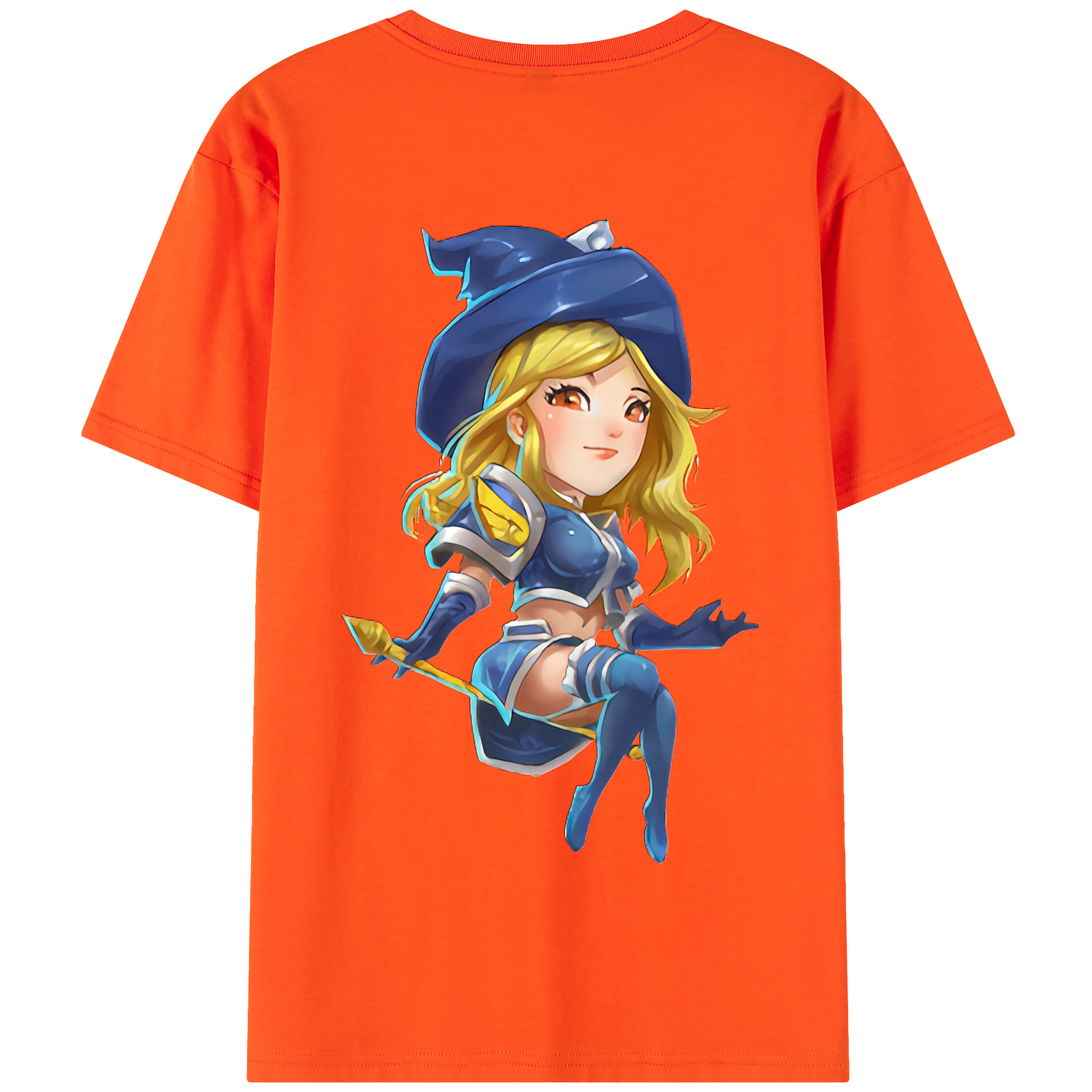 リーグ・オブ・レジェンド League of Legends LOL 綿100％半袖Tシャツ（背面プリント）