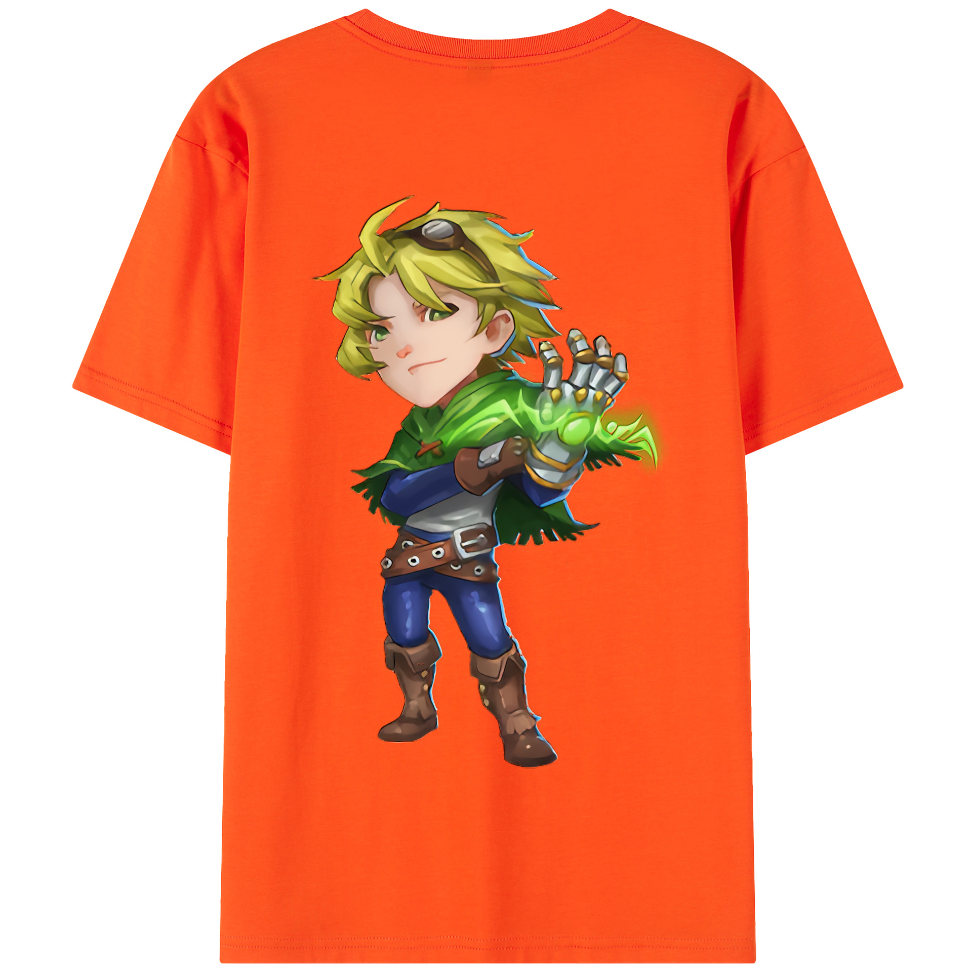 リーグ・オブ・レジェンド League of Legends LOL 綿100％半袖Tシャツ（背面プリント）