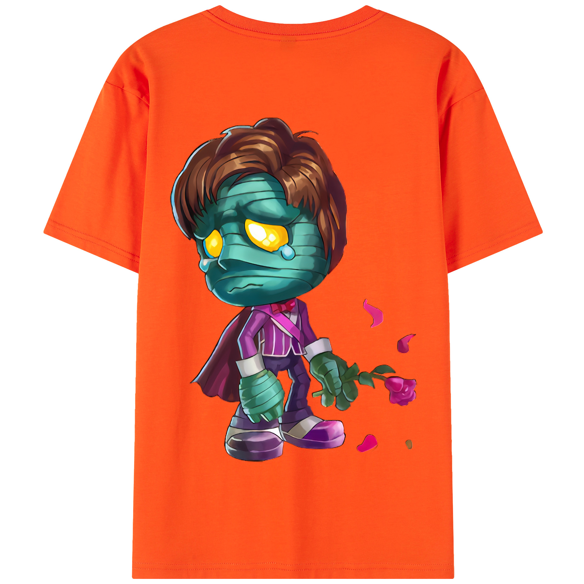 リーグ・オブ・レジェンド League of Legends LOL 綿100％半袖Tシャツ（背面プリント）