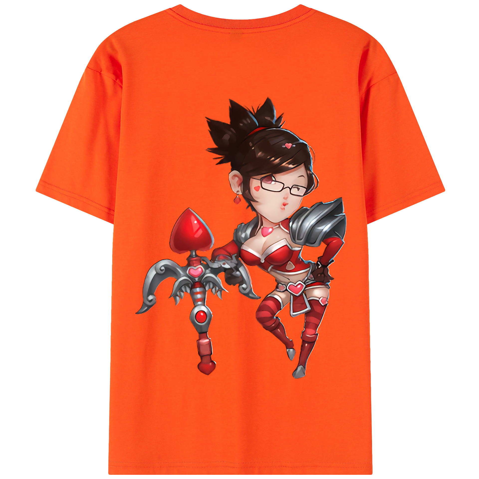 リーグ・オブ・レジェンド League of Legends LOL 綿100％半袖Tシャツ（背面プリント）