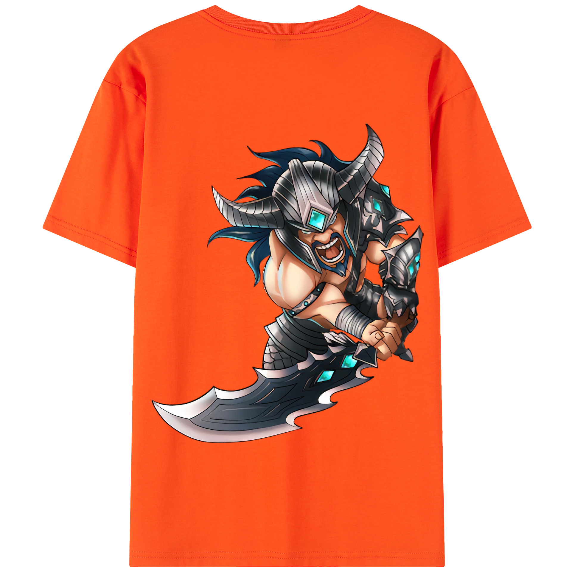 リーグ・オブ・レジェンド League of Legends LOL 綿100％半袖Tシャツ（背面プリント）