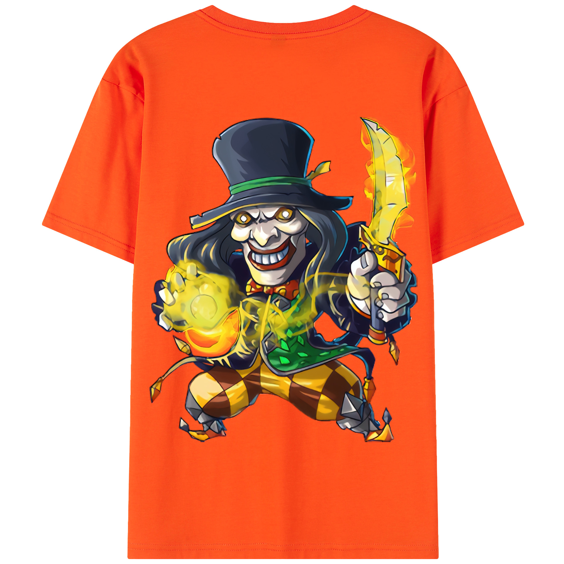 リーグ・オブ・レジェンド League of Legends LOL 綿100％半袖Tシャツ（背面プリント）