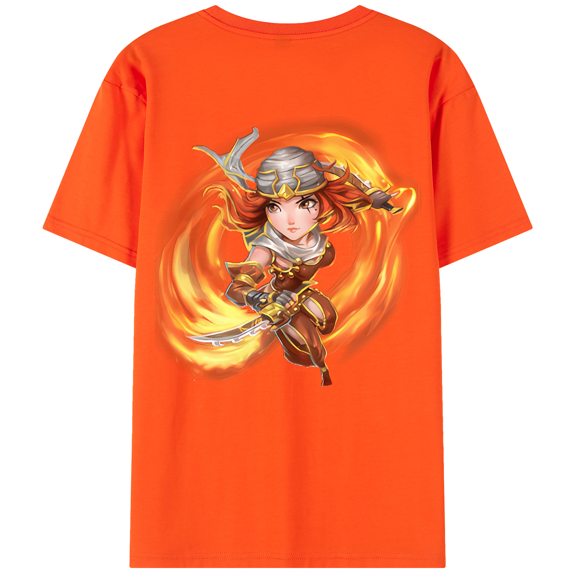 リーグ・オブ・レジェンド League of Legends LOL 綿100％半袖Tシャツ（背面プリント）