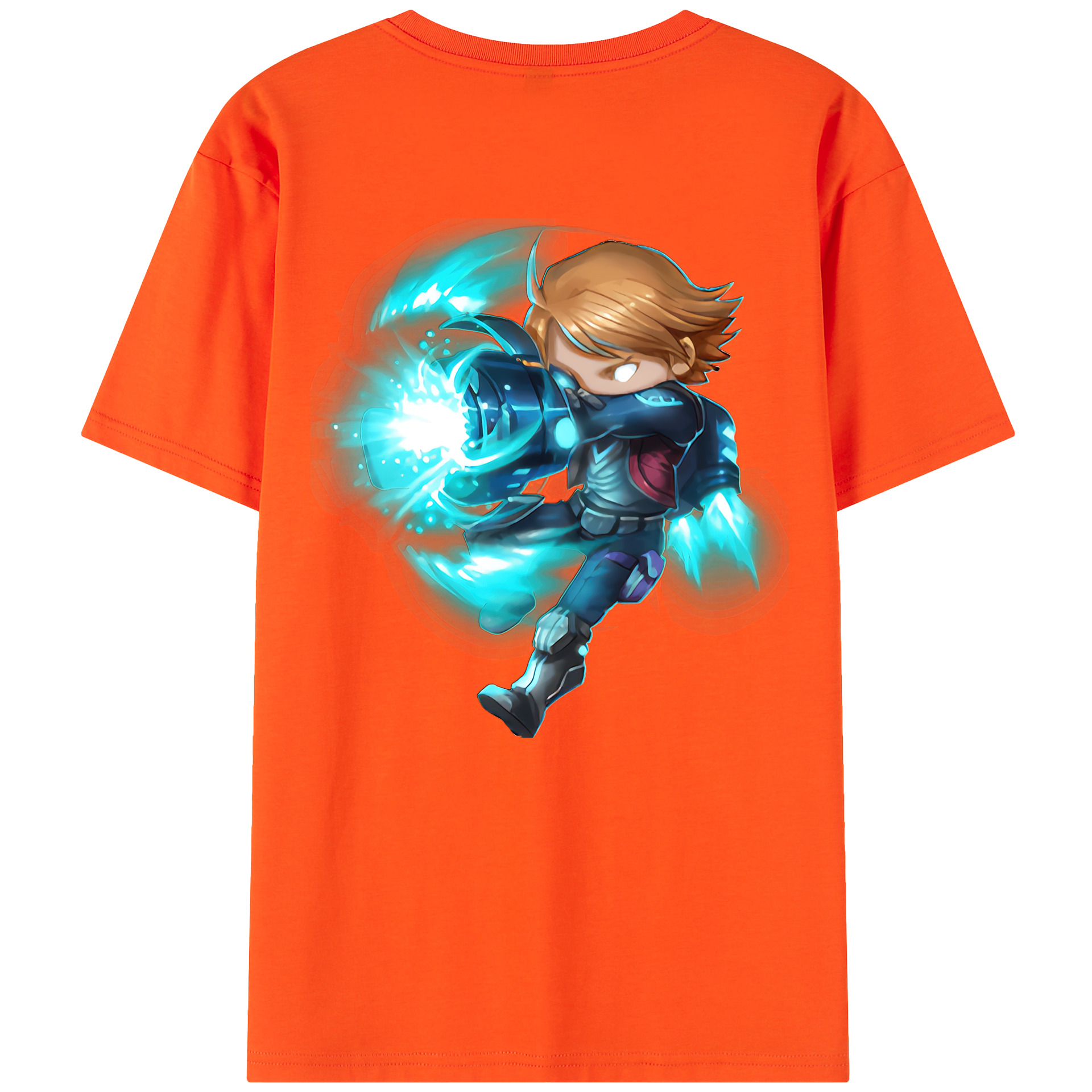 リーグ・オブ・レジェンド League of Legends LOL 綿100％半袖Tシャツ（背面プリント）