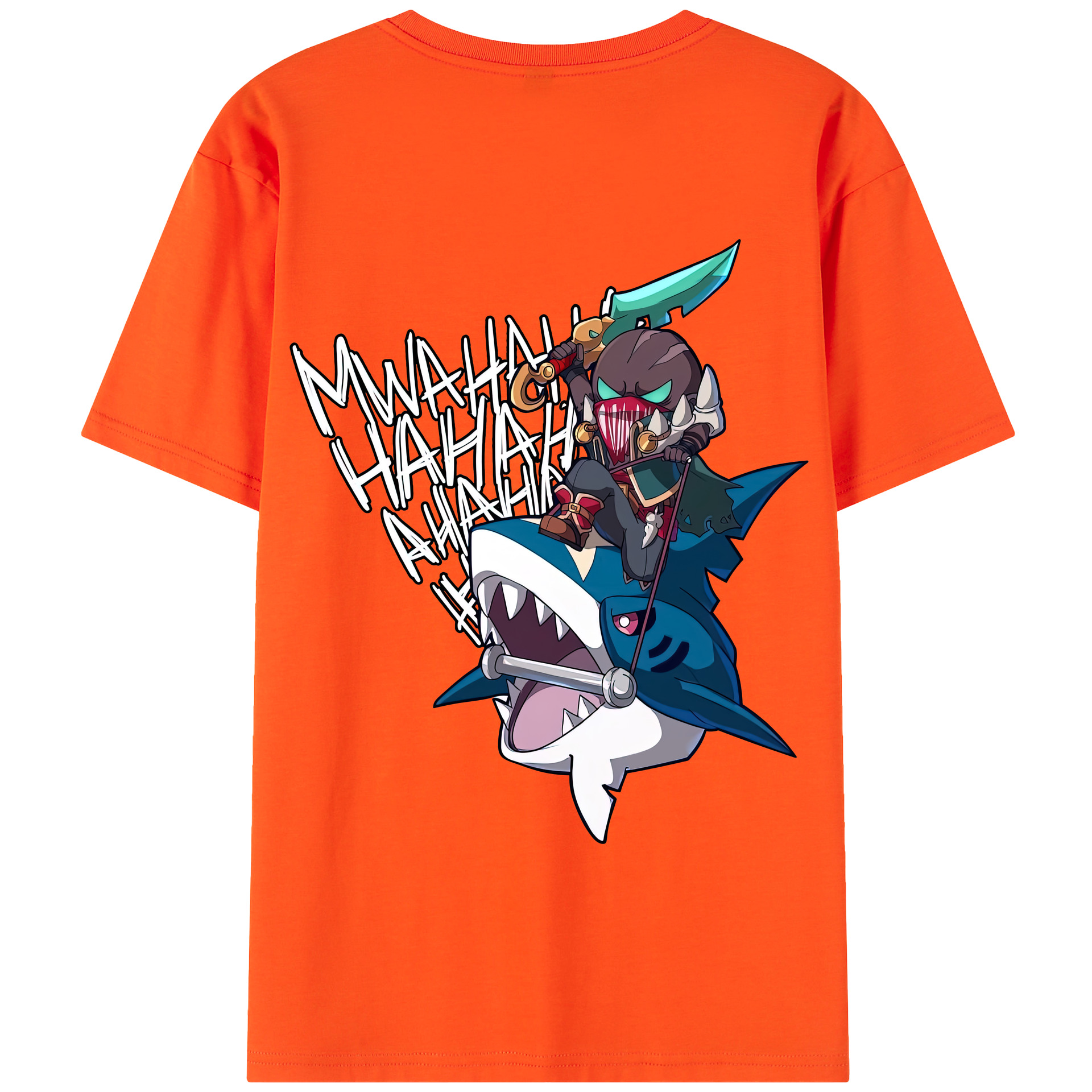 リーグ・オブ・レジェンド League of Legends LOL 綿100％半袖Tシャツ（背面プリント）