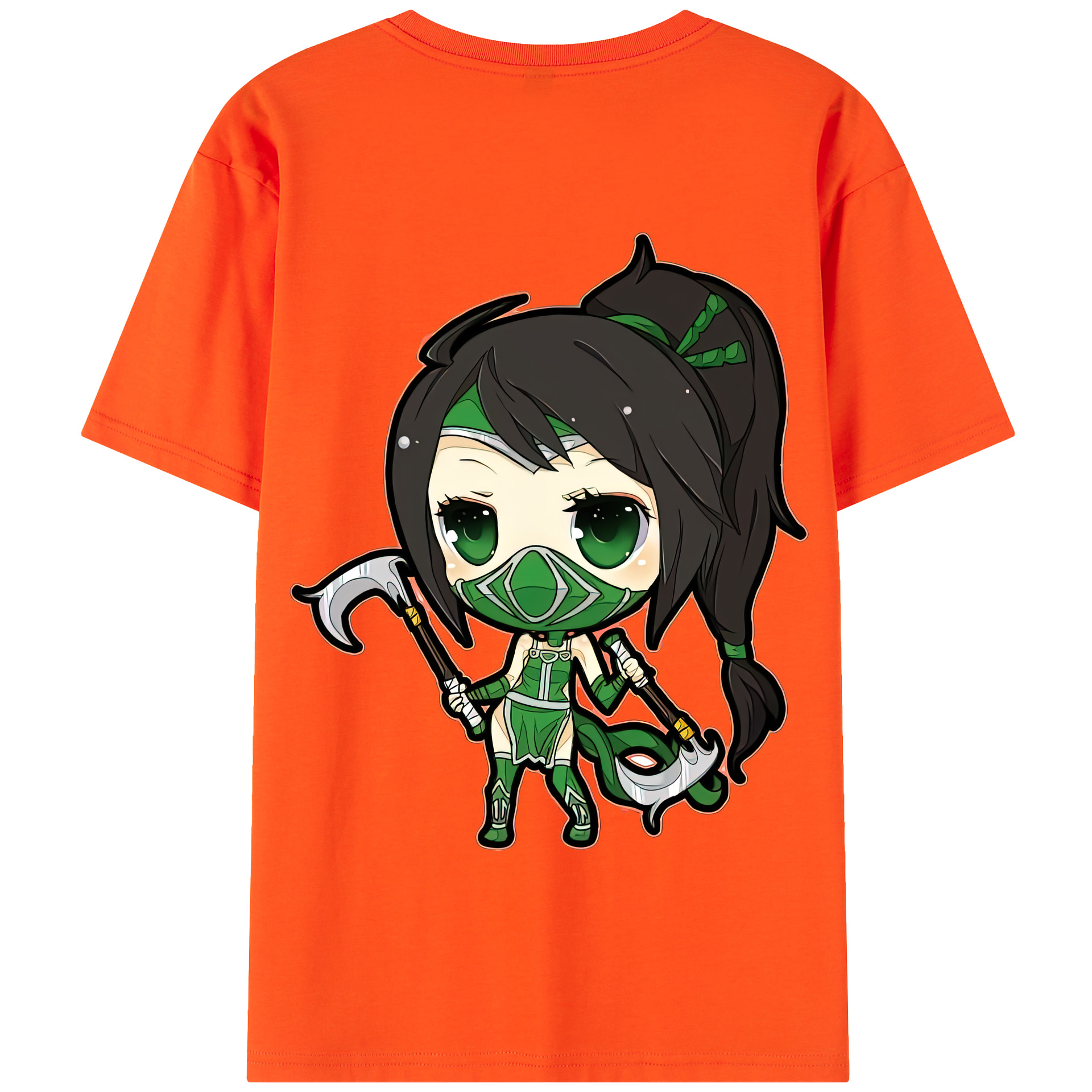 リーグ・オブ・レジェンド League of Legends LOL 綿100％半袖Tシャツ（背面プリント）
