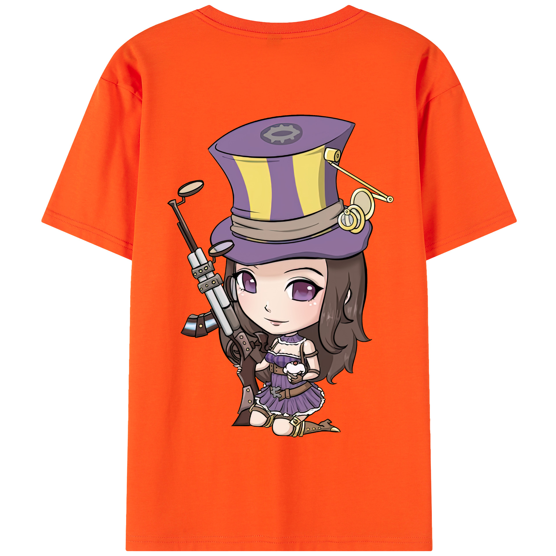 リーグ・オブ・レジェンド League of Legends LOL 綿100％半袖Tシャツ（背面プリント）