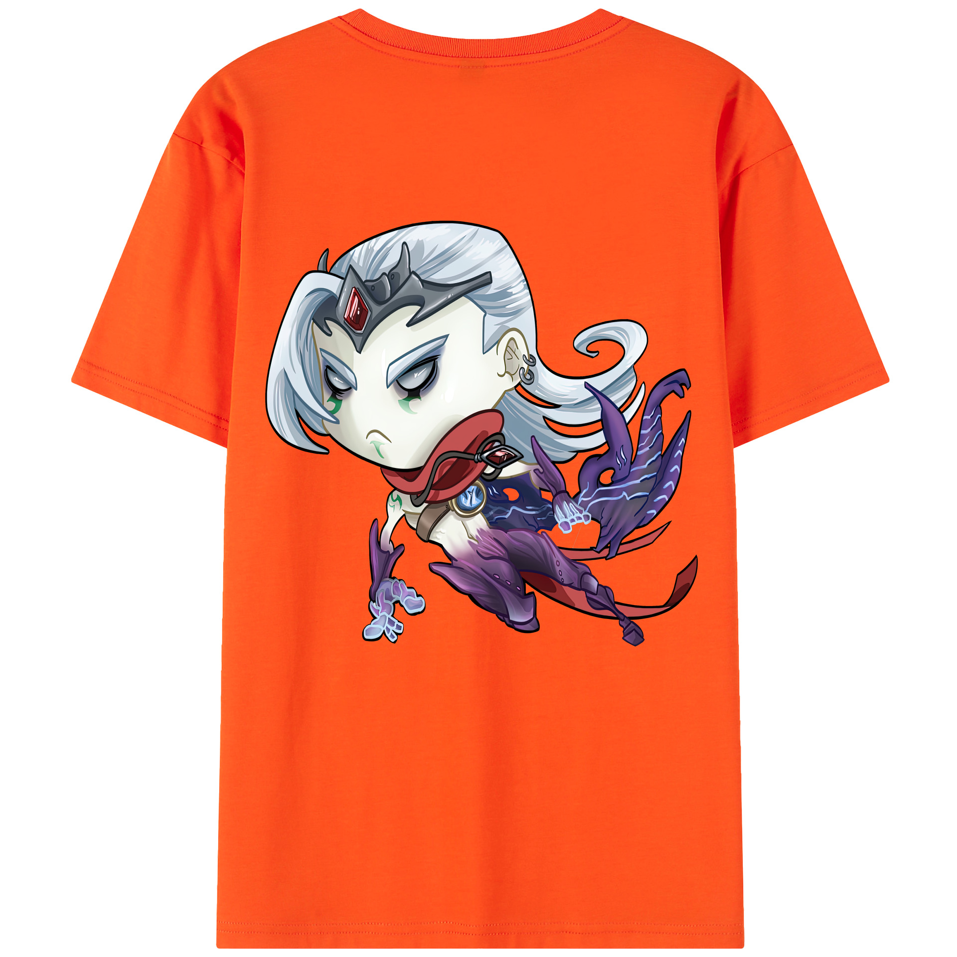 リーグ・オブ・レジェンド League of Legends LOL 綿100％半袖Tシャツ（背面プリント）