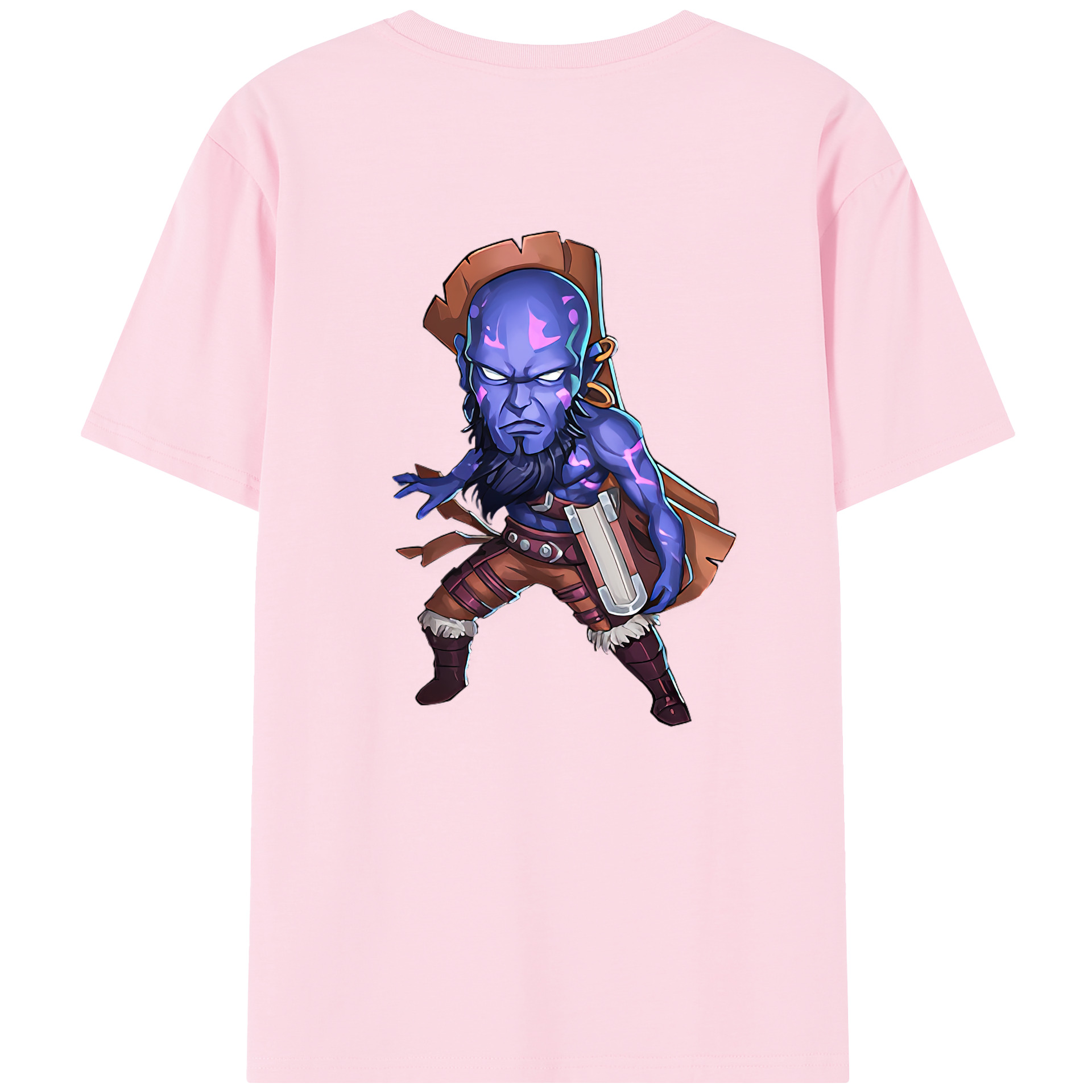 リーグ・オブ・レジェンド League of Legends LOL 綿100％半袖Tシャツ（背面プリント）
