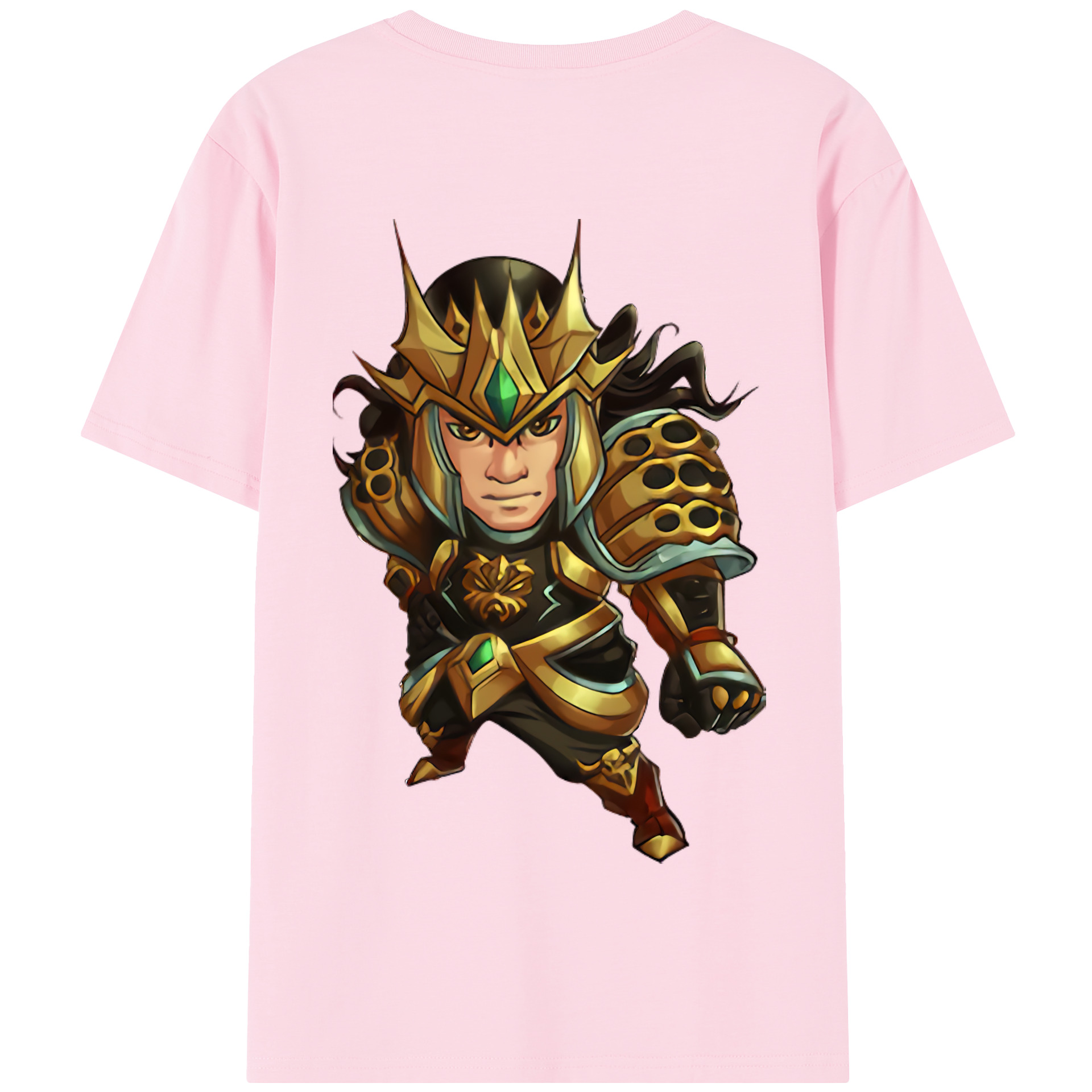リーグ・オブ・レジェンド League of Legends LOL 綿100％半袖Tシャツ（背面プリント）