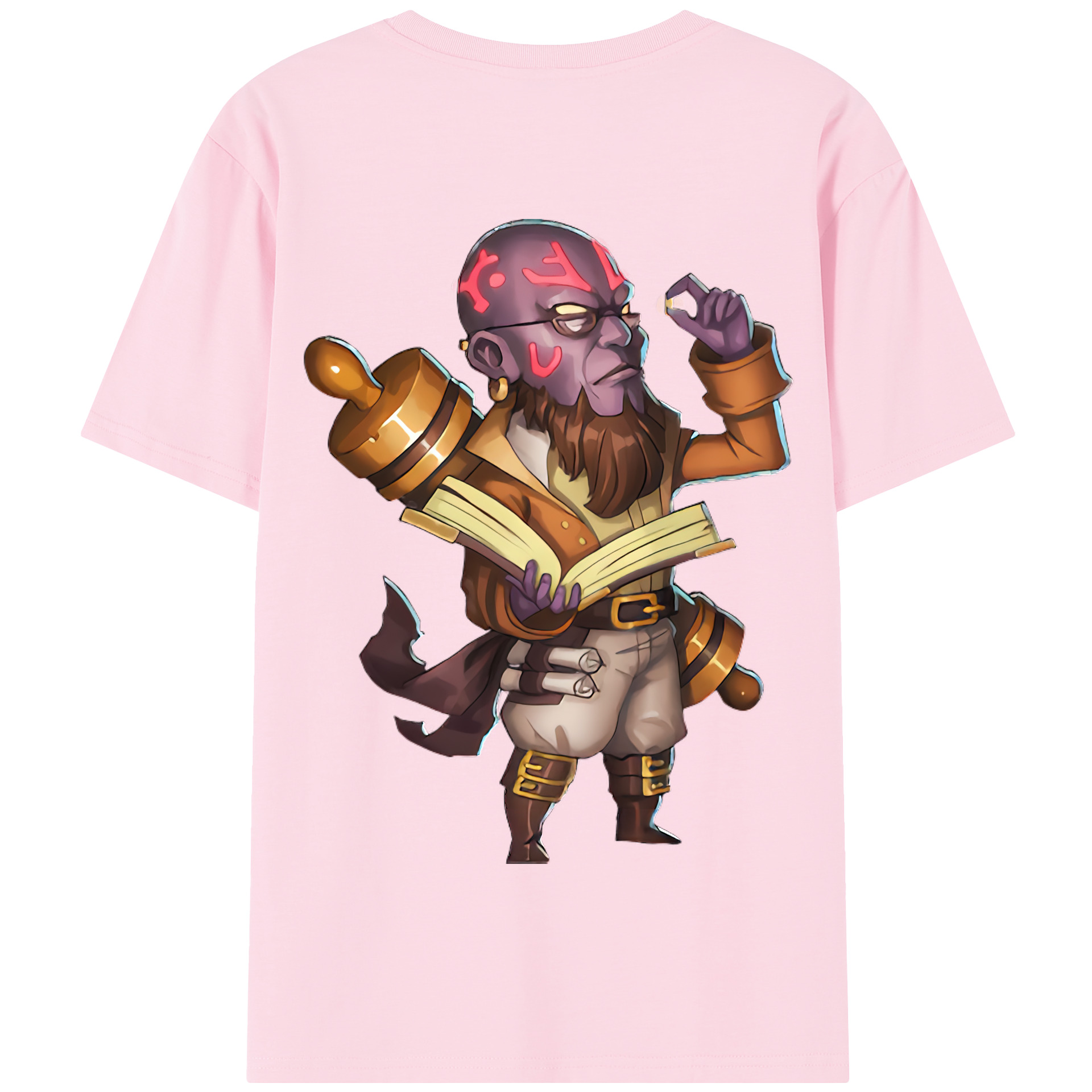 リーグ・オブ・レジェンド League of Legends LOL 綿100％半袖Tシャツ（背面プリント）