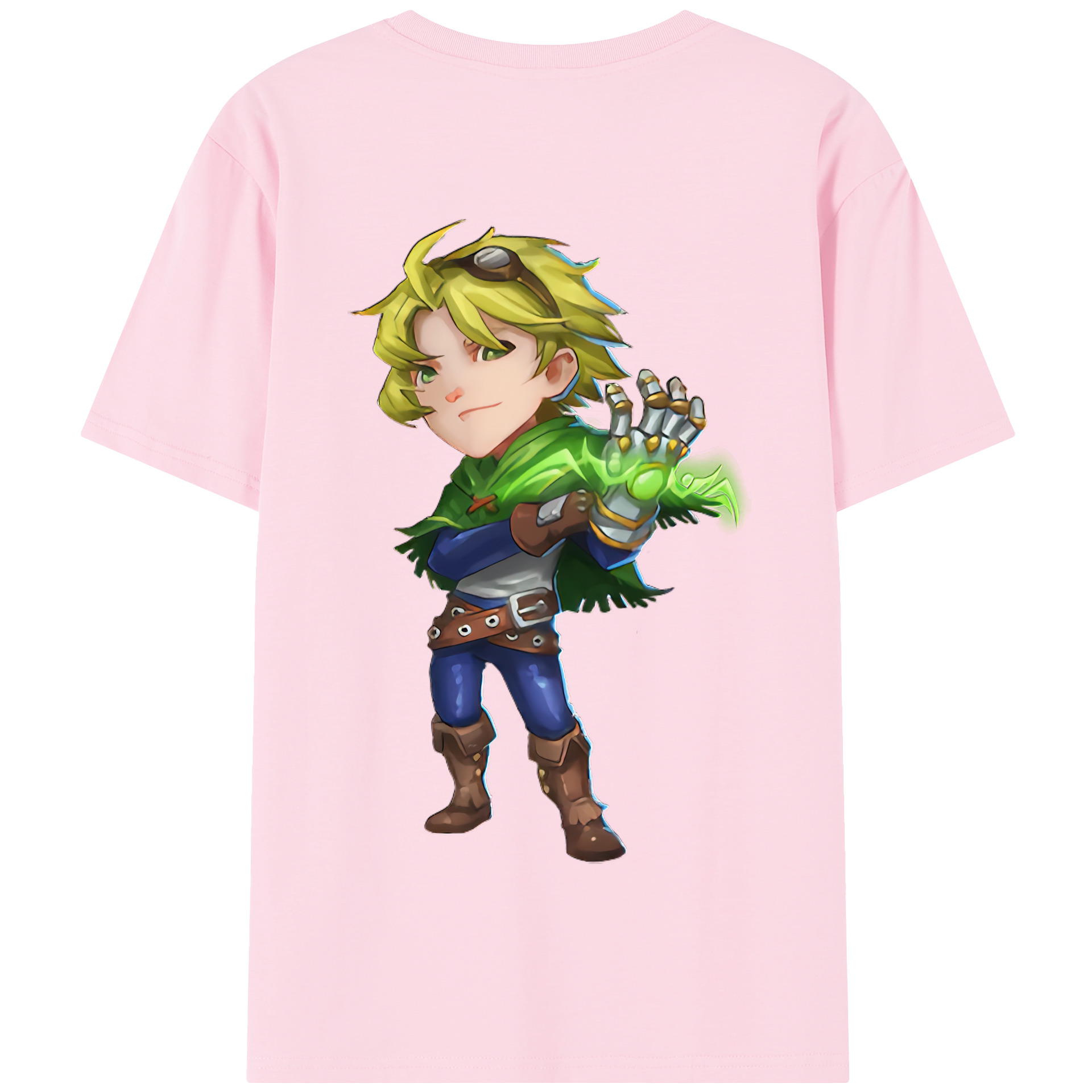 リーグ・オブ・レジェンド League of Legends LOL 綿100％半袖Tシャツ（背面プリント）