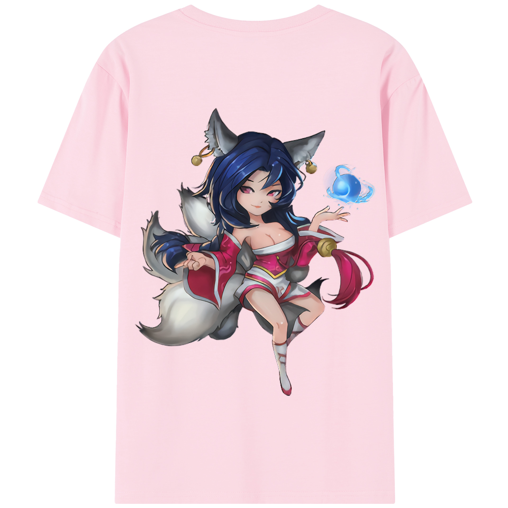 リーグ・オブ・レジェンド League of Legends LOL 綿100％半袖Tシャツ（背面プリント）
