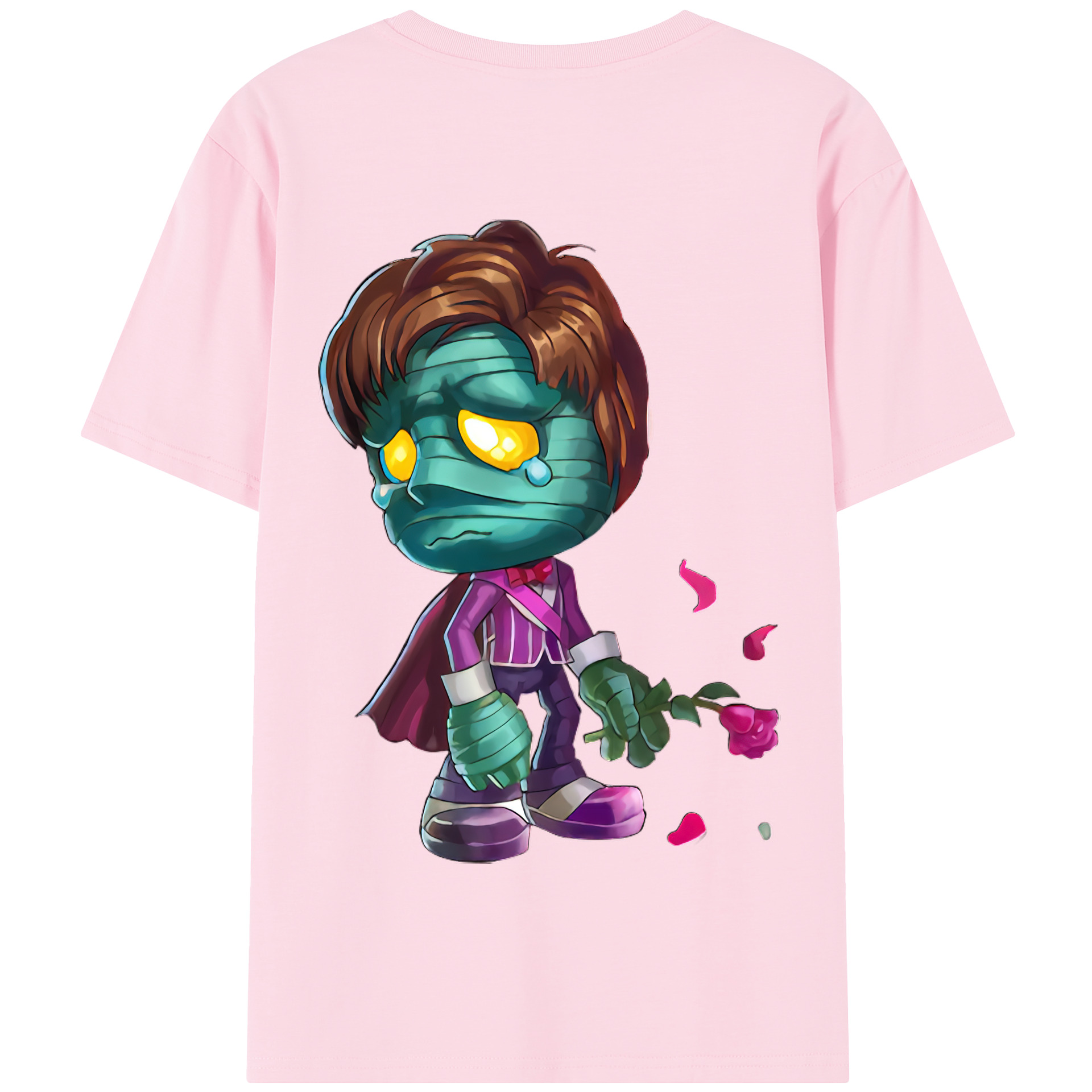 リーグ・オブ・レジェンド League of Legends LOL 綿100％半袖Tシャツ（背面プリント）