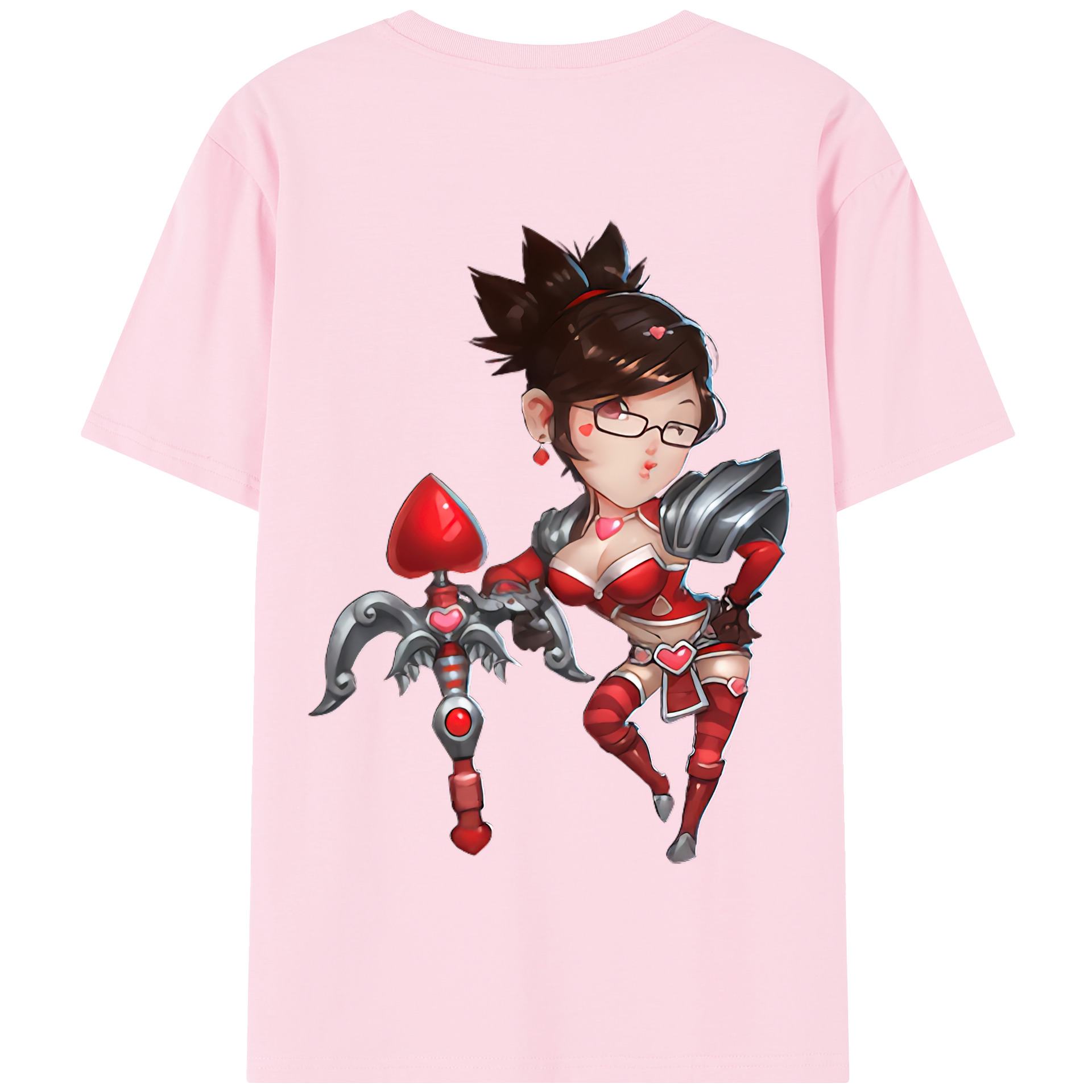 リーグ・オブ・レジェンド League of Legends LOL 綿100％半袖Tシャツ（背面プリント）