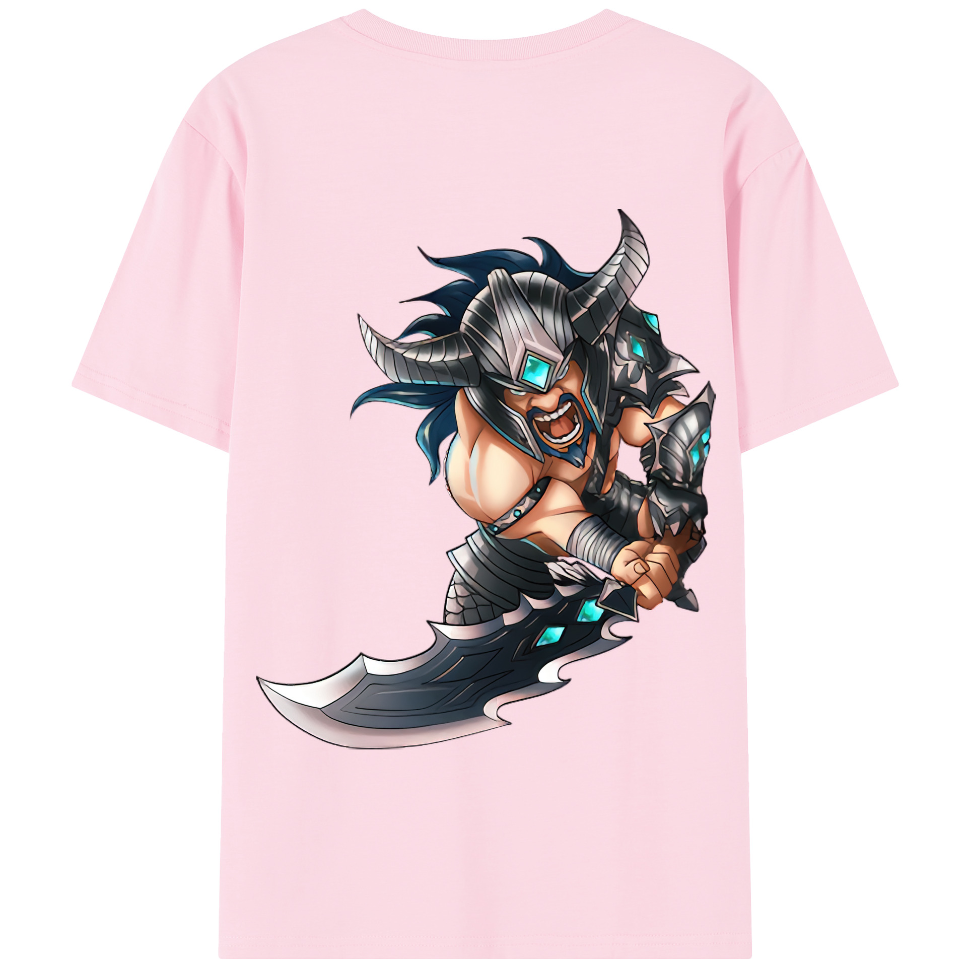リーグ・オブ・レジェンド League of Legends LOL 綿100％半袖Tシャツ（背面プリント）