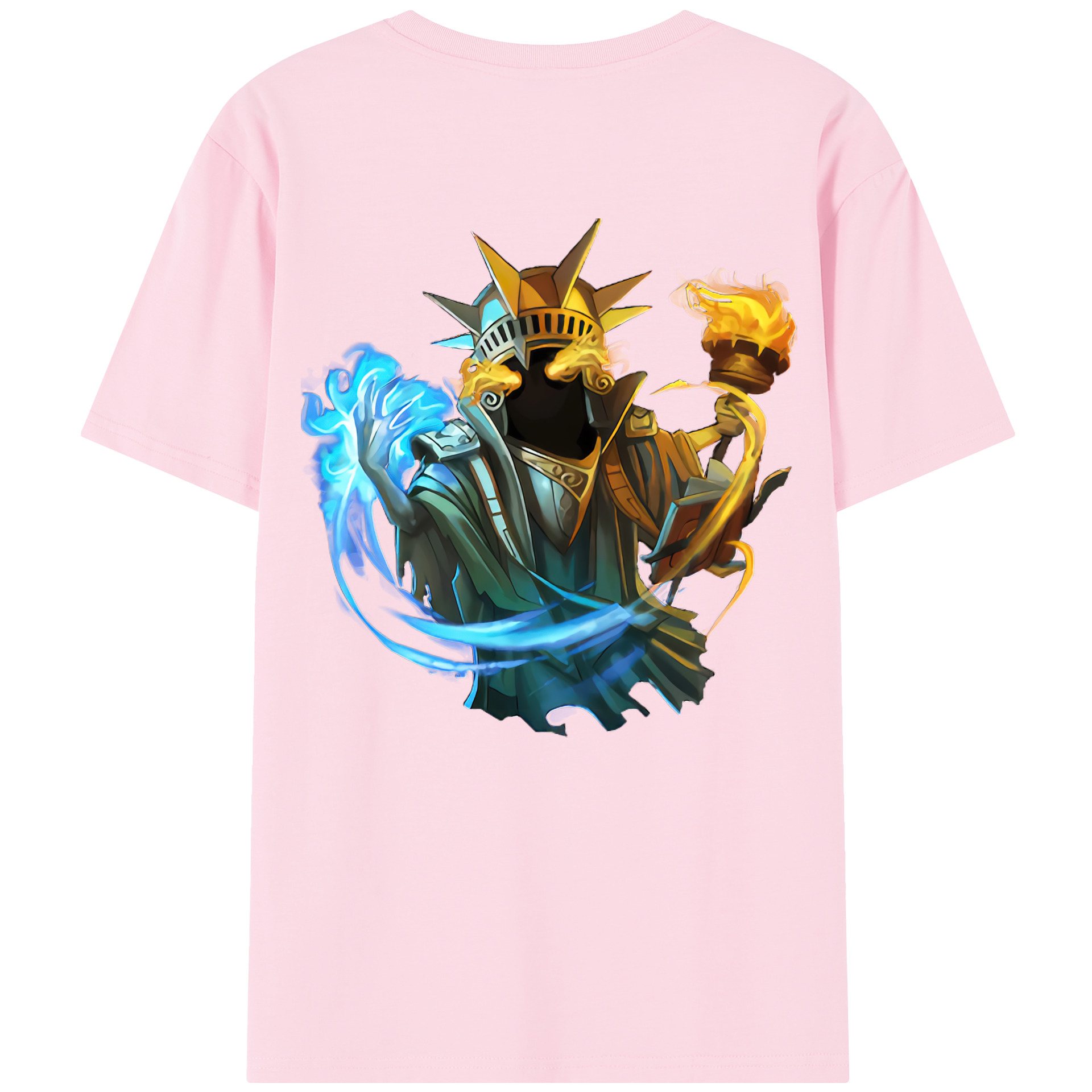 リーグ・オブ・レジェンド League of Legends LOL 綿100％半袖Tシャツ（背面プリント）