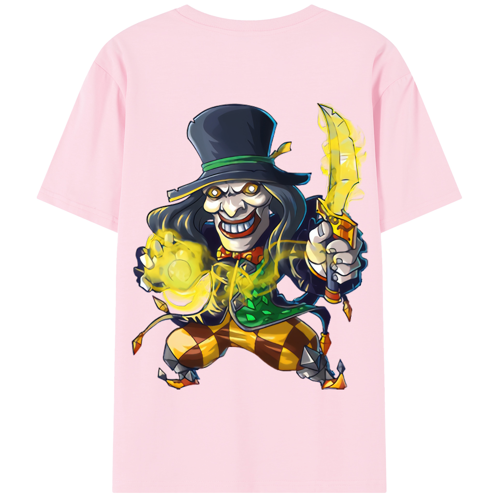 リーグ・オブ・レジェンド League of Legends LOL 綿100％半袖Tシャツ（背面プリント）