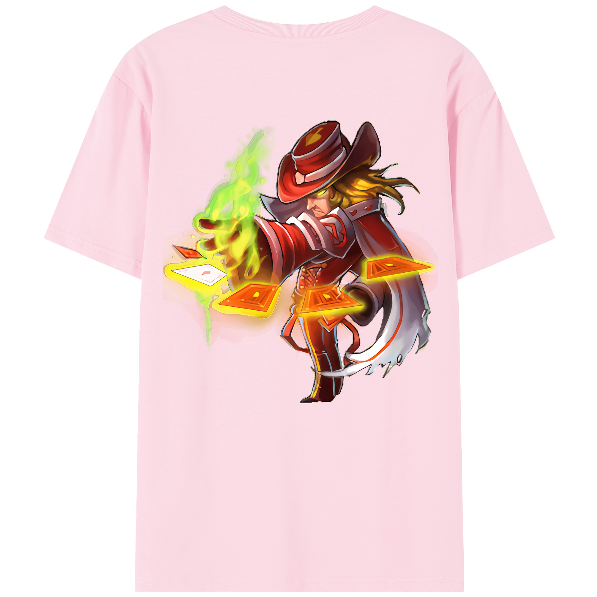 リーグ・オブ・レジェンド League of Legends LOL 綿100％半袖Tシャツ（背面プリント）