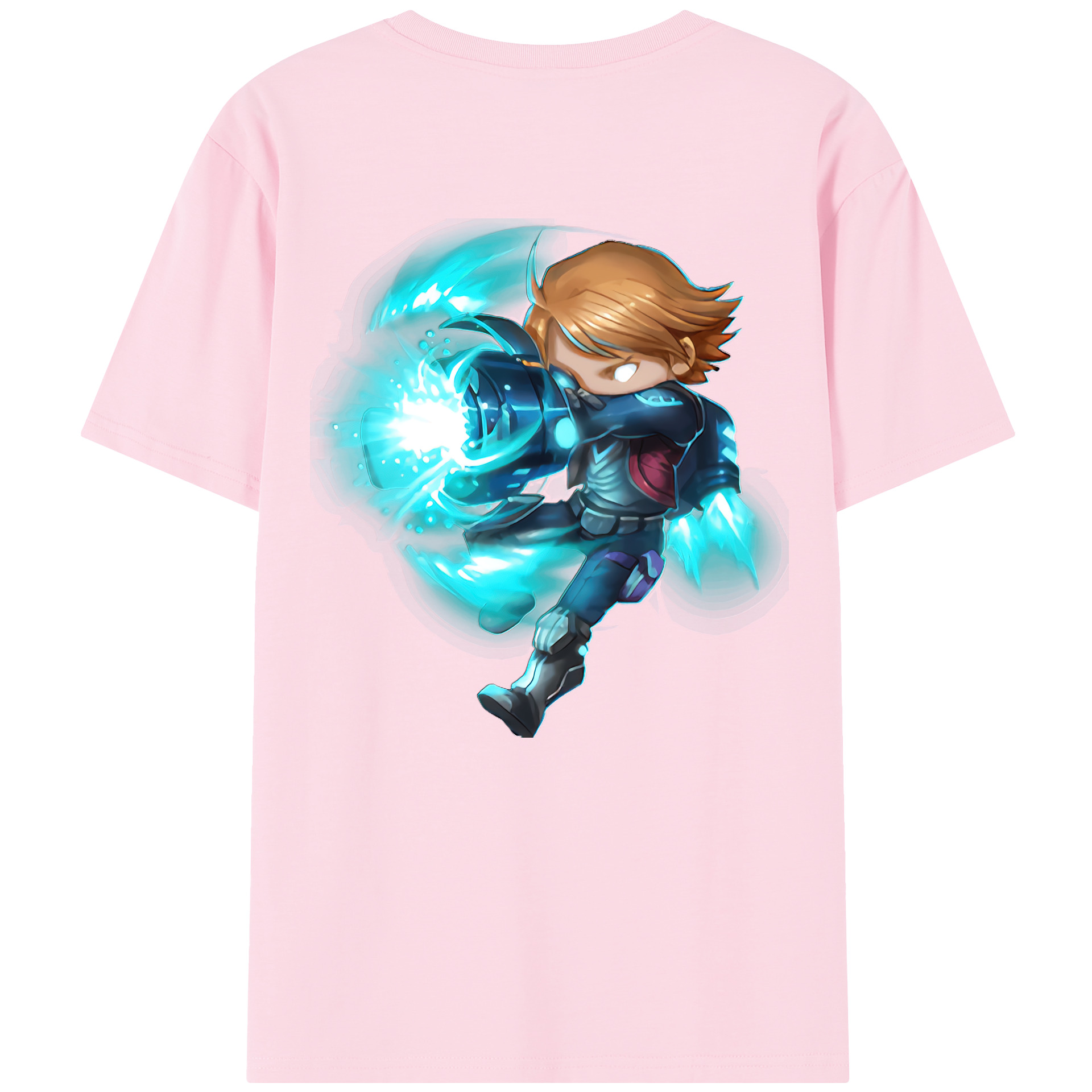 リーグ・オブ・レジェンド League of Legends LOL 綿100％半袖Tシャツ（背面プリント）
