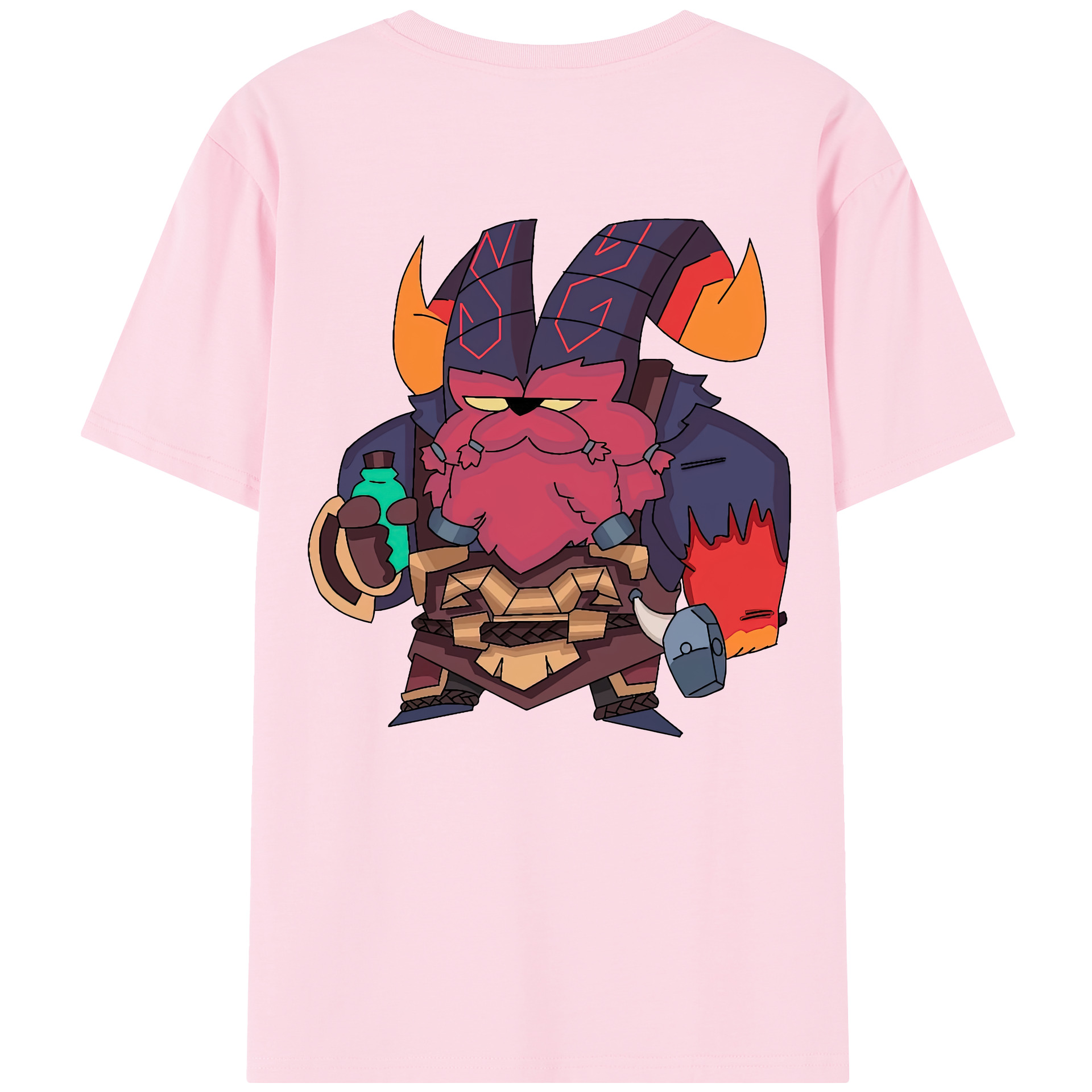 リーグ・オブ・レジェンド League of Legends LOL 綿100％半袖Tシャツ（背面プリント）
