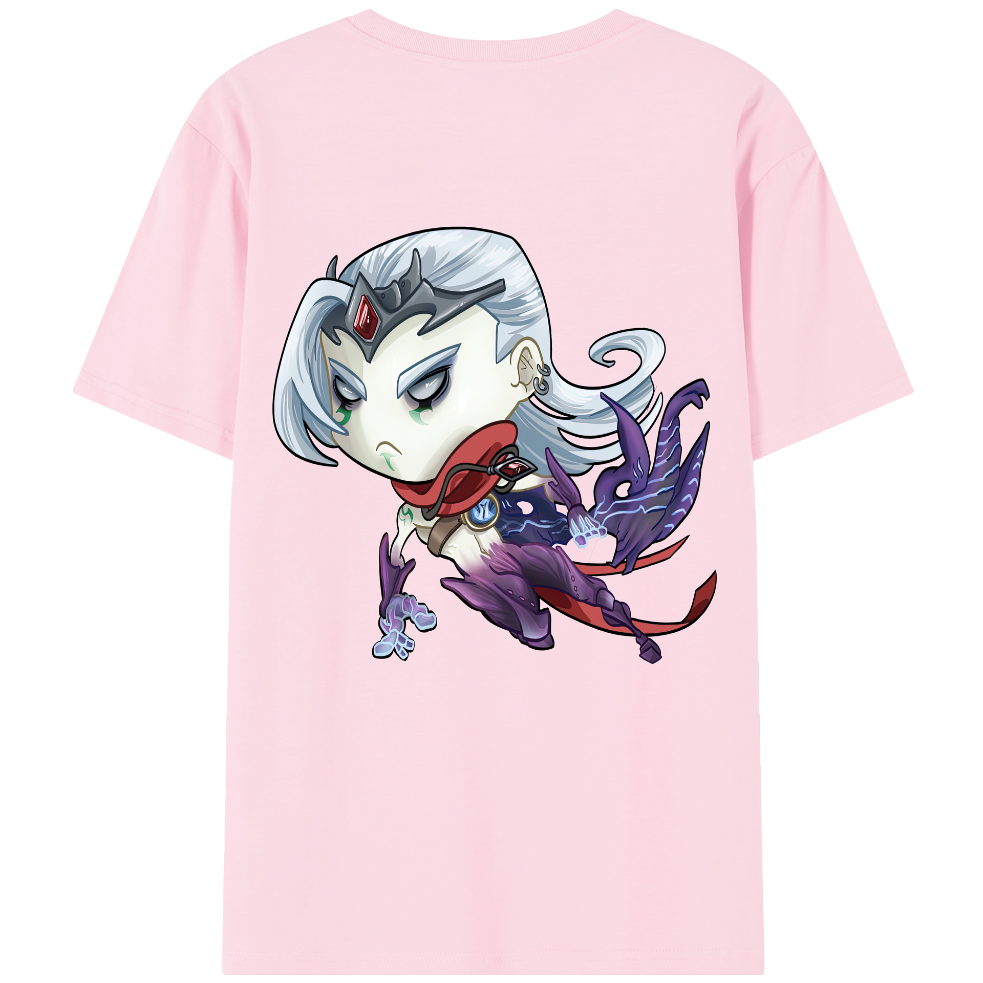 リーグ・オブ・レジェンド League of Legends LOL 綿100％半袖Tシャツ（背面プリント）