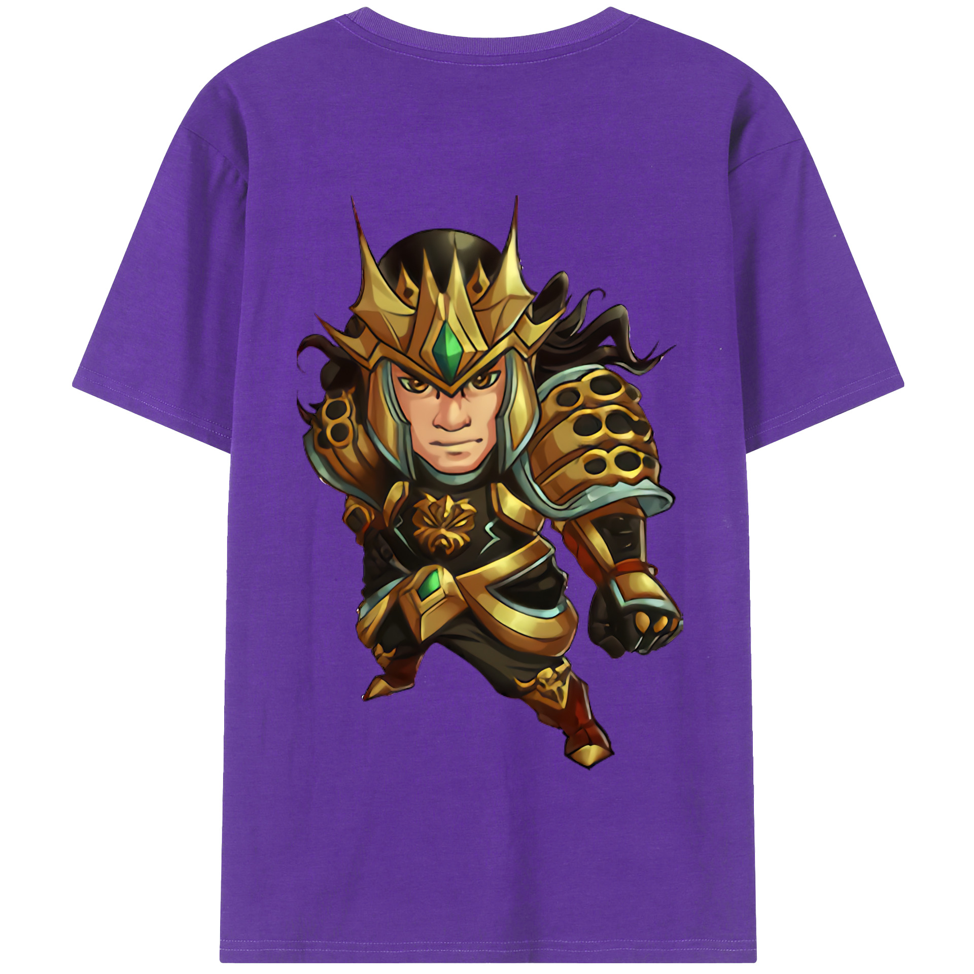 リーグ・オブ・レジェンド League of Legends LOL 綿100％半袖Tシャツ（背面プリント）