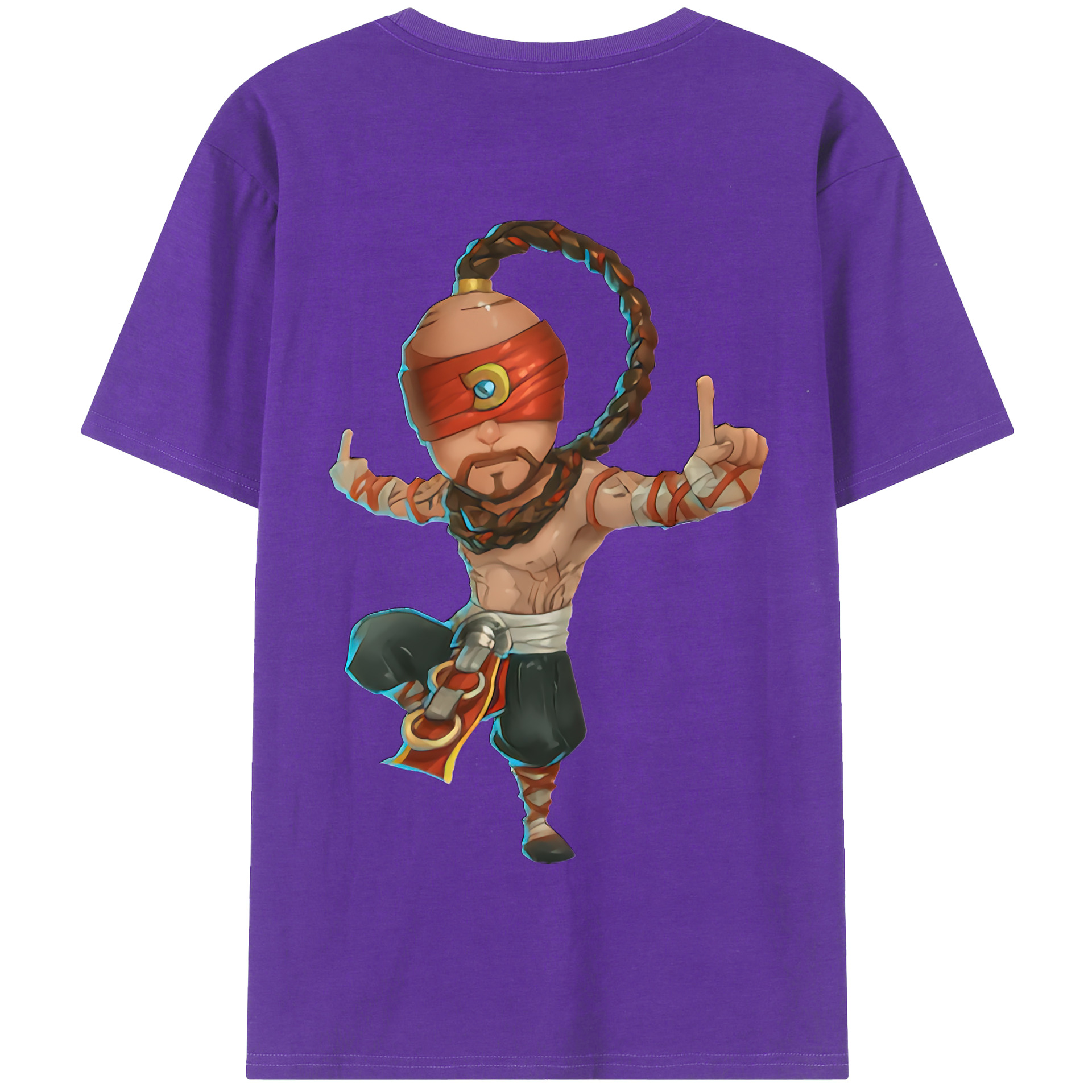 リーグ・オブ・レジェンド League of Legends LOL 綿100％半袖Tシャツ（背面プリント）