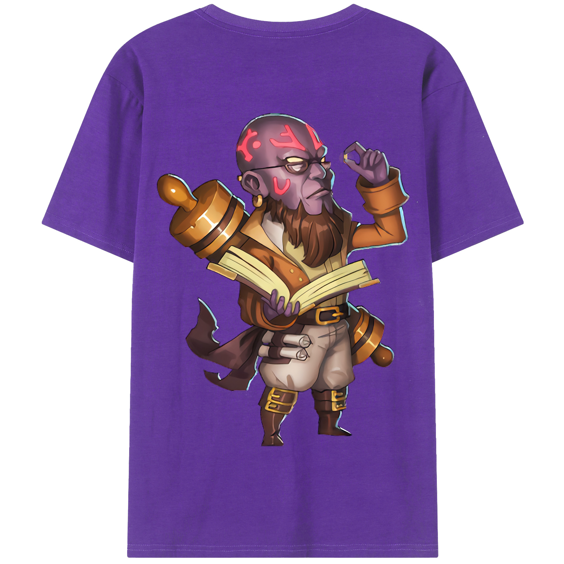 リーグ・オブ・レジェンド League of Legends LOL 綿100％半袖Tシャツ（背面プリント）