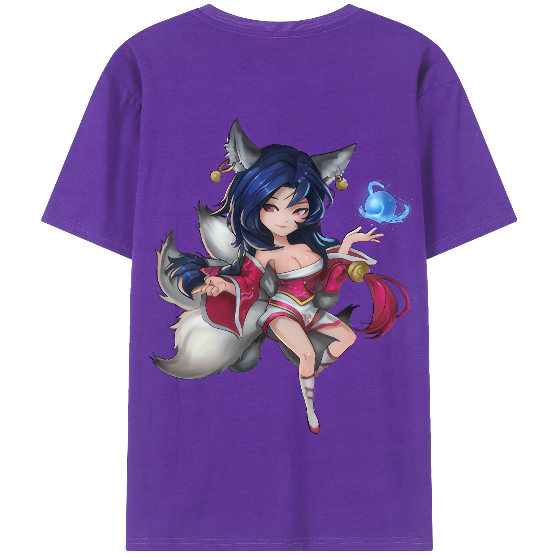 リーグ・オブ・レジェンド League of Legends LOL 綿100％半袖Tシャツ（背面プリント）