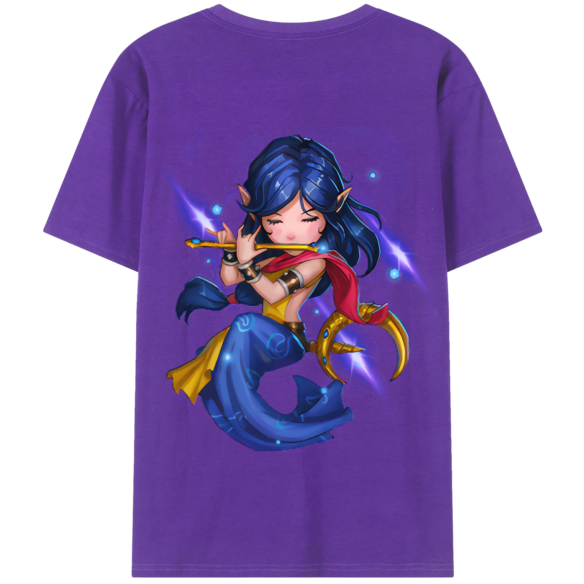 リーグ・オブ・レジェンド League of Legends LOL 綿100％半袖Tシャツ（背面プリント）
