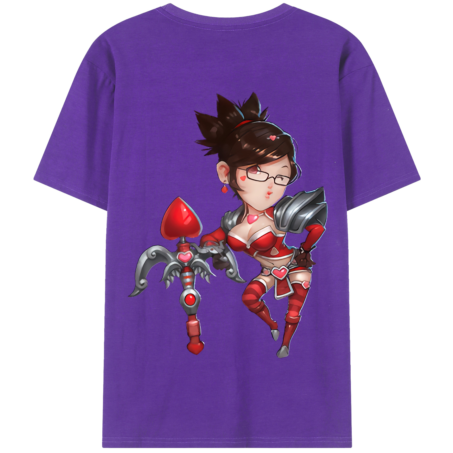 リーグ・オブ・レジェンド League of Legends LOL 綿100％半袖Tシャツ（背面プリント）