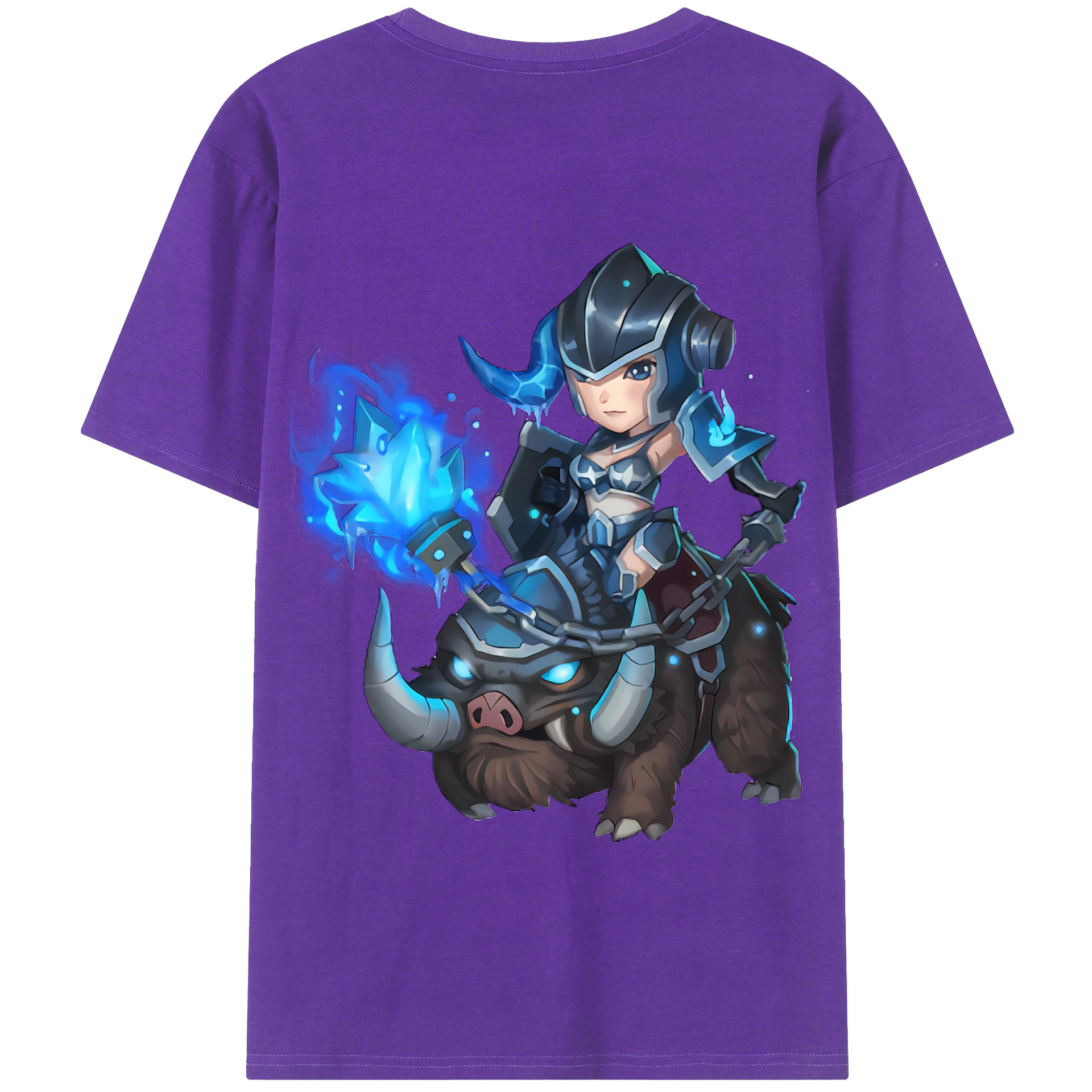 リーグ・オブ・レジェンド League of Legends LOL 綿100％半袖Tシャツ（背面プリント）