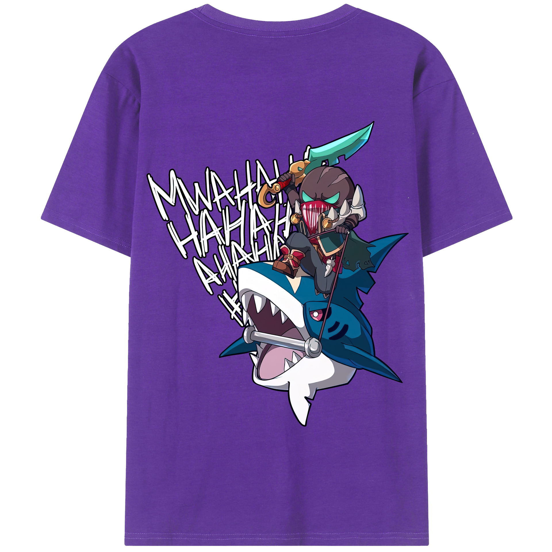 リーグ・オブ・レジェンド League of Legends LOL 綿100％半袖Tシャツ（背面プリント）