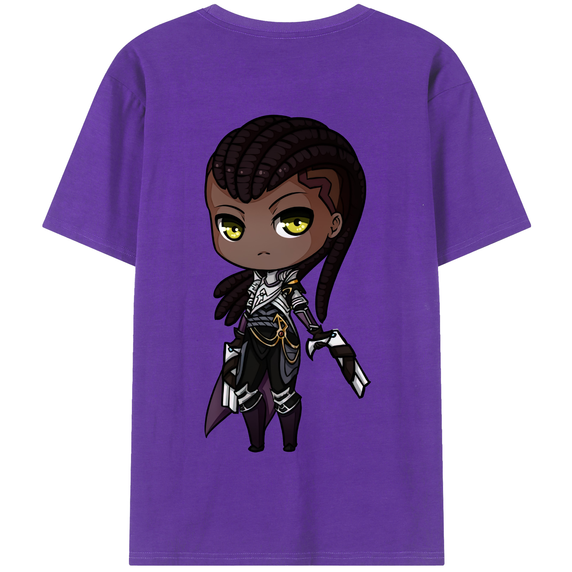 リーグ・オブ・レジェンド League of Legends LOL 綿100％半袖Tシャツ（背面プリント）