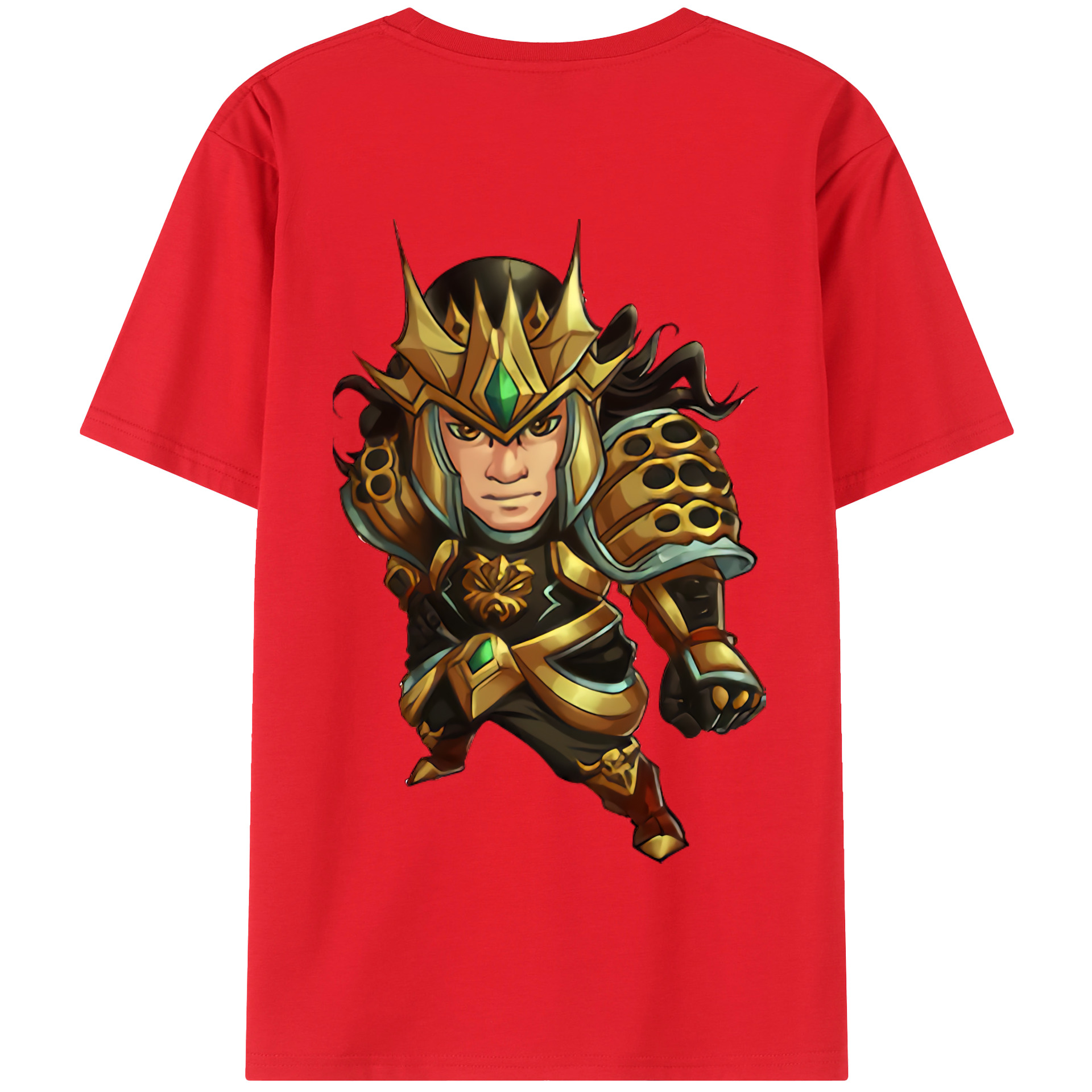 リーグ・オブ・レジェンド League of Legends LOL 綿100％半袖Tシャツ（背面プリント）