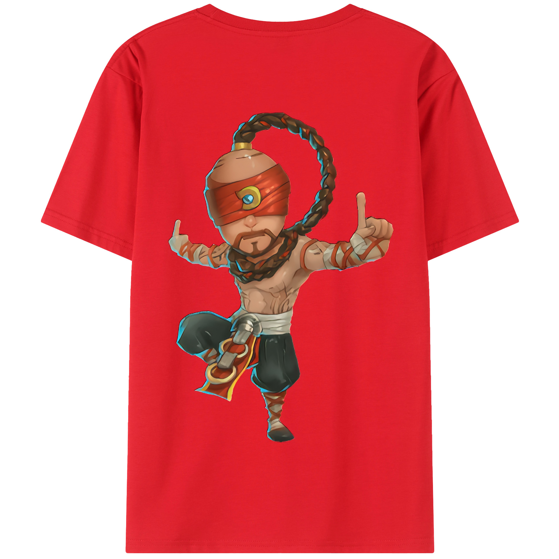 リーグ・オブ・レジェンド League of Legends LOL 綿100％半袖Tシャツ（背面プリント）