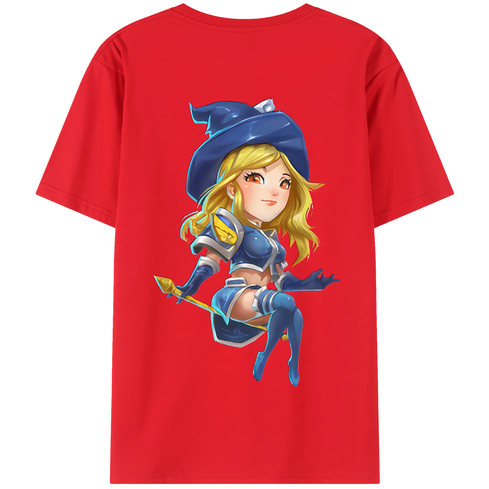 リーグ・オブ・レジェンド League of Legends LOL 綿100％半袖Tシャツ（背面プリント）