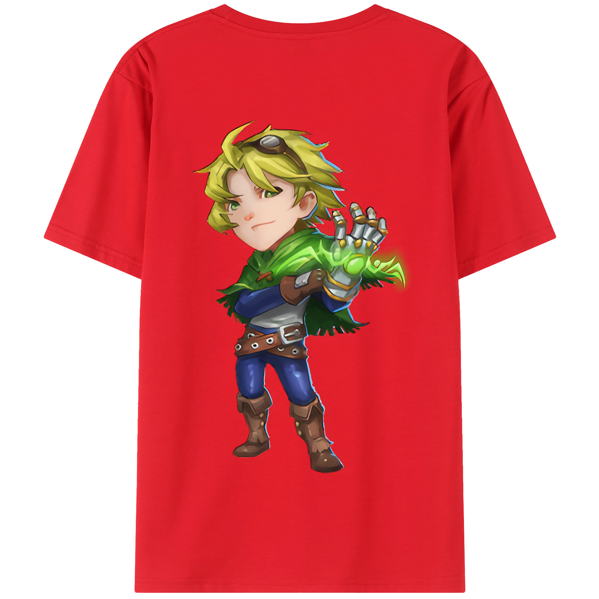 リーグ・オブ・レジェンド League of Legends LOL 綿100％半袖Tシャツ（背面プリント）