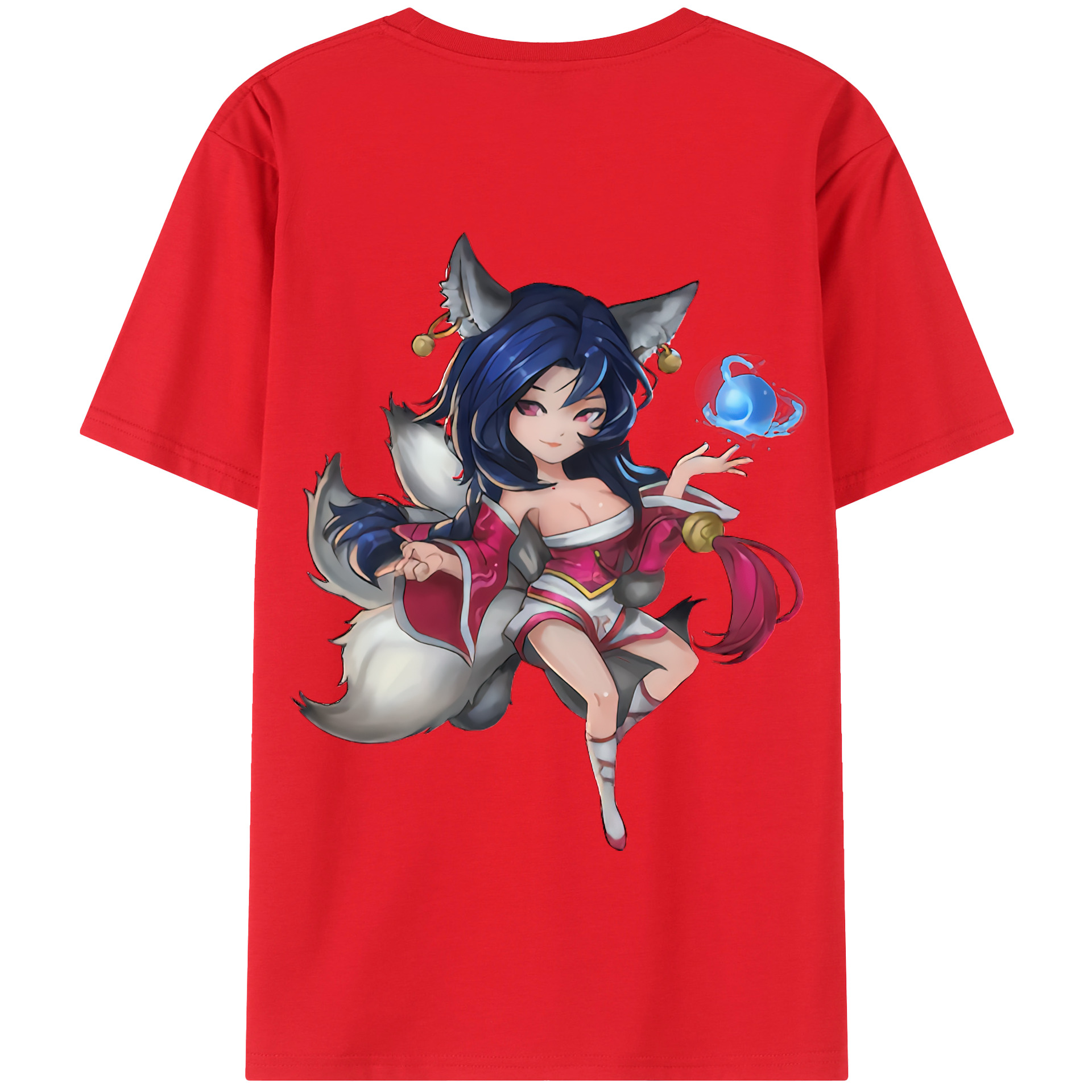 リーグ・オブ・レジェンド League of Legends LOL 綿100％半袖Tシャツ（背面プリント）