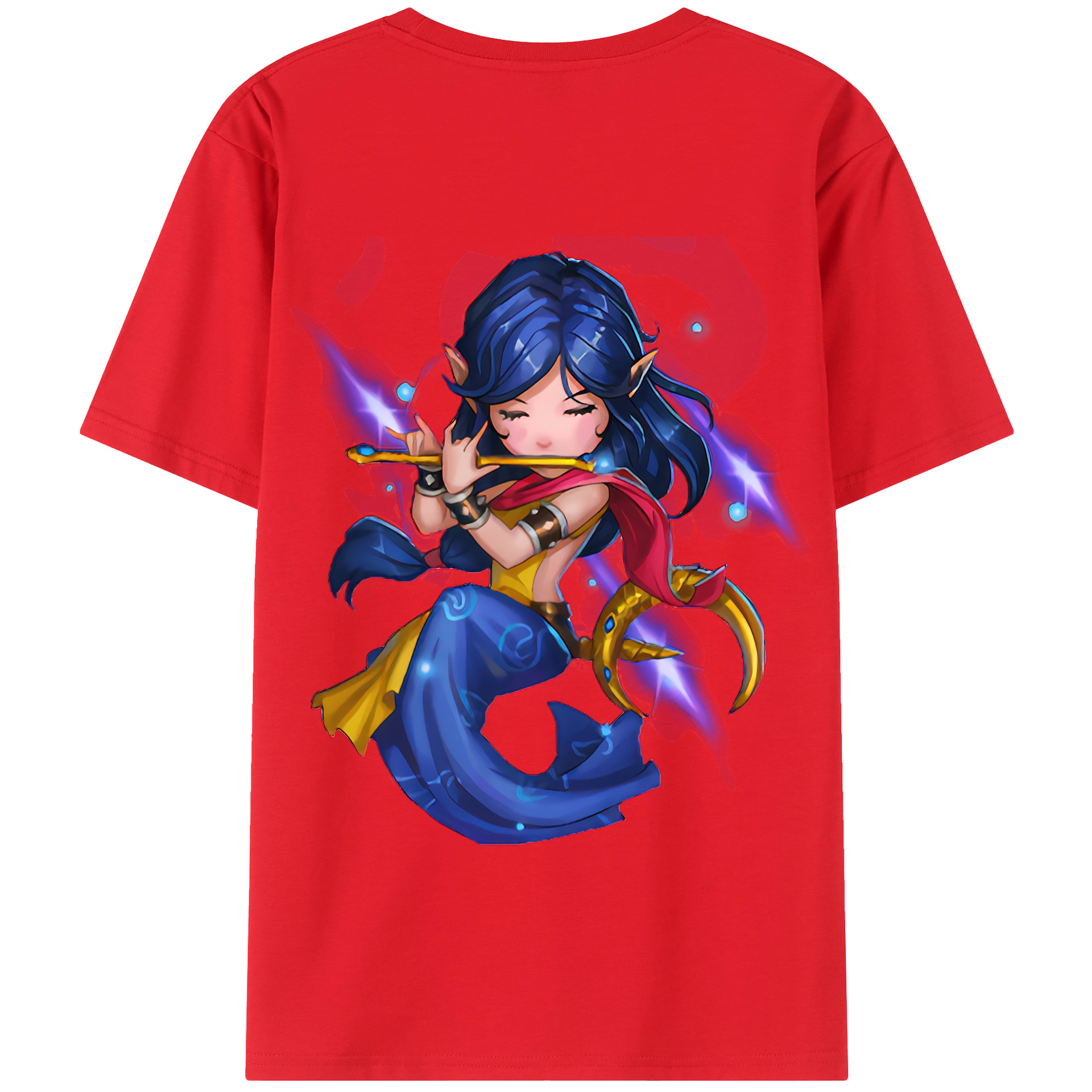 リーグ・オブ・レジェンド League of Legends LOL 綿100％半袖Tシャツ（背面プリント）