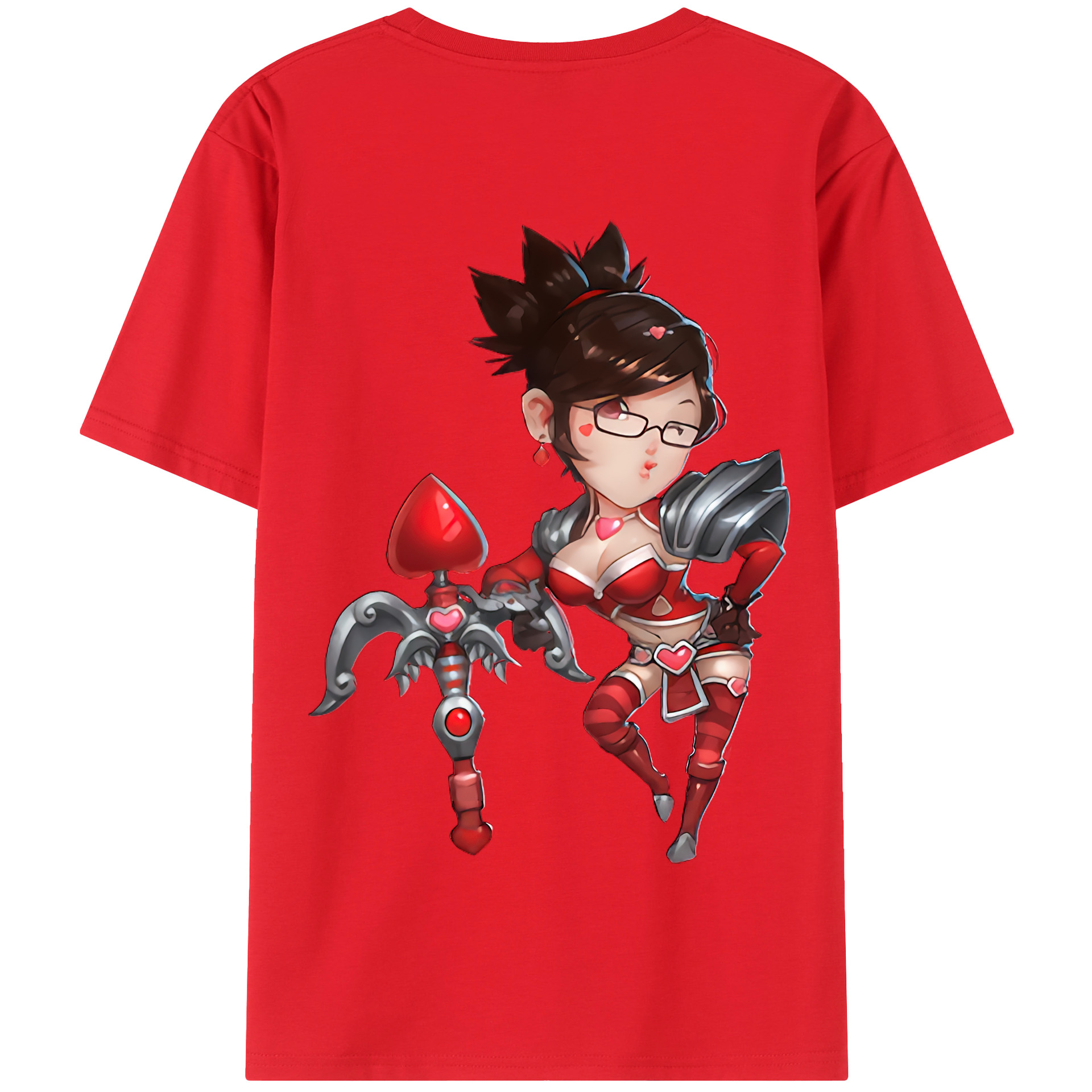リーグ・オブ・レジェンド League of Legends LOL 綿100％半袖Tシャツ（背面プリント）