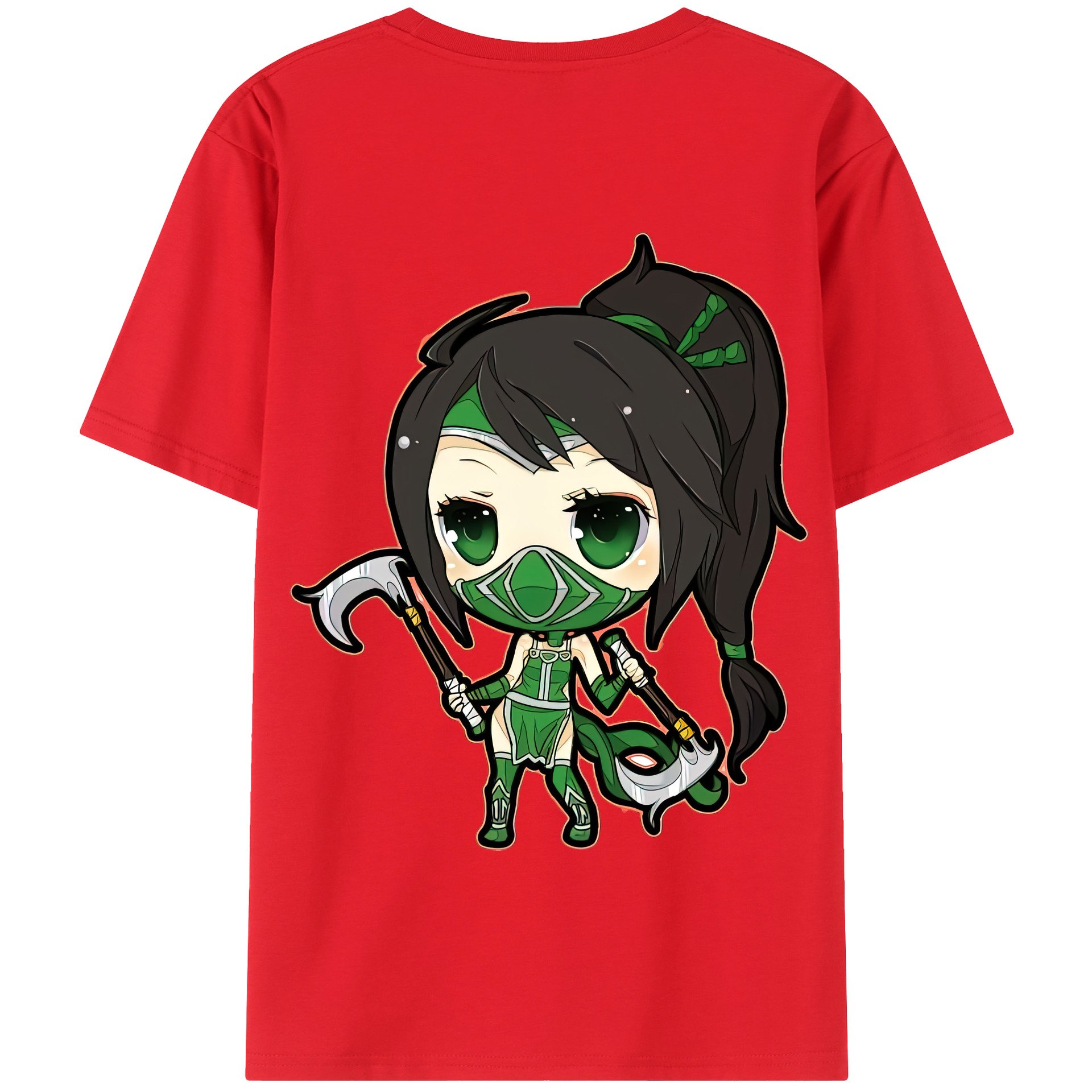 リーグ・オブ・レジェンド League of Legends LOL 綿100％半袖Tシャツ（背面プリント）