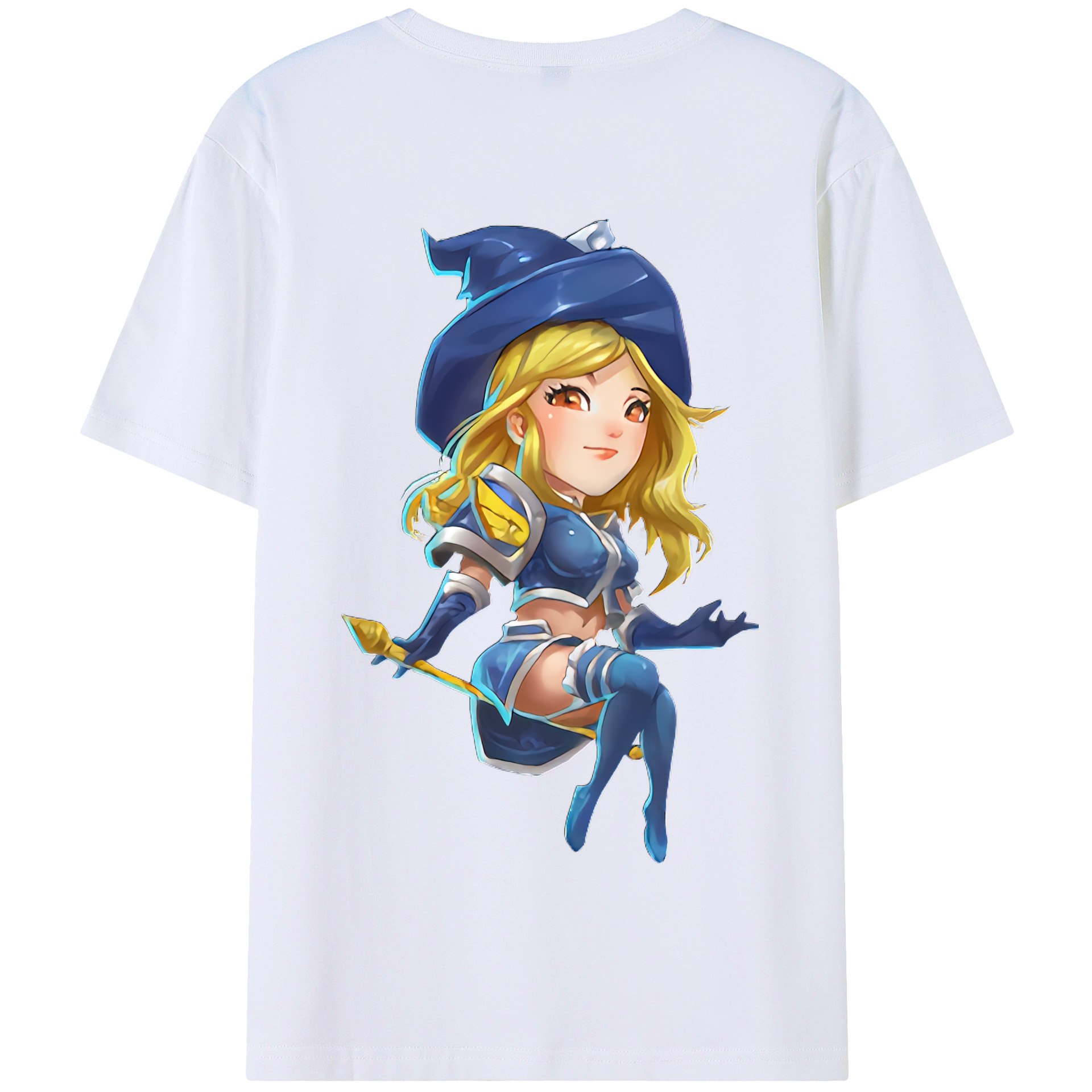 リーグ・オブ・レジェンド League of Legends LOL 綿100％半袖Tシャツ（背面プリント）