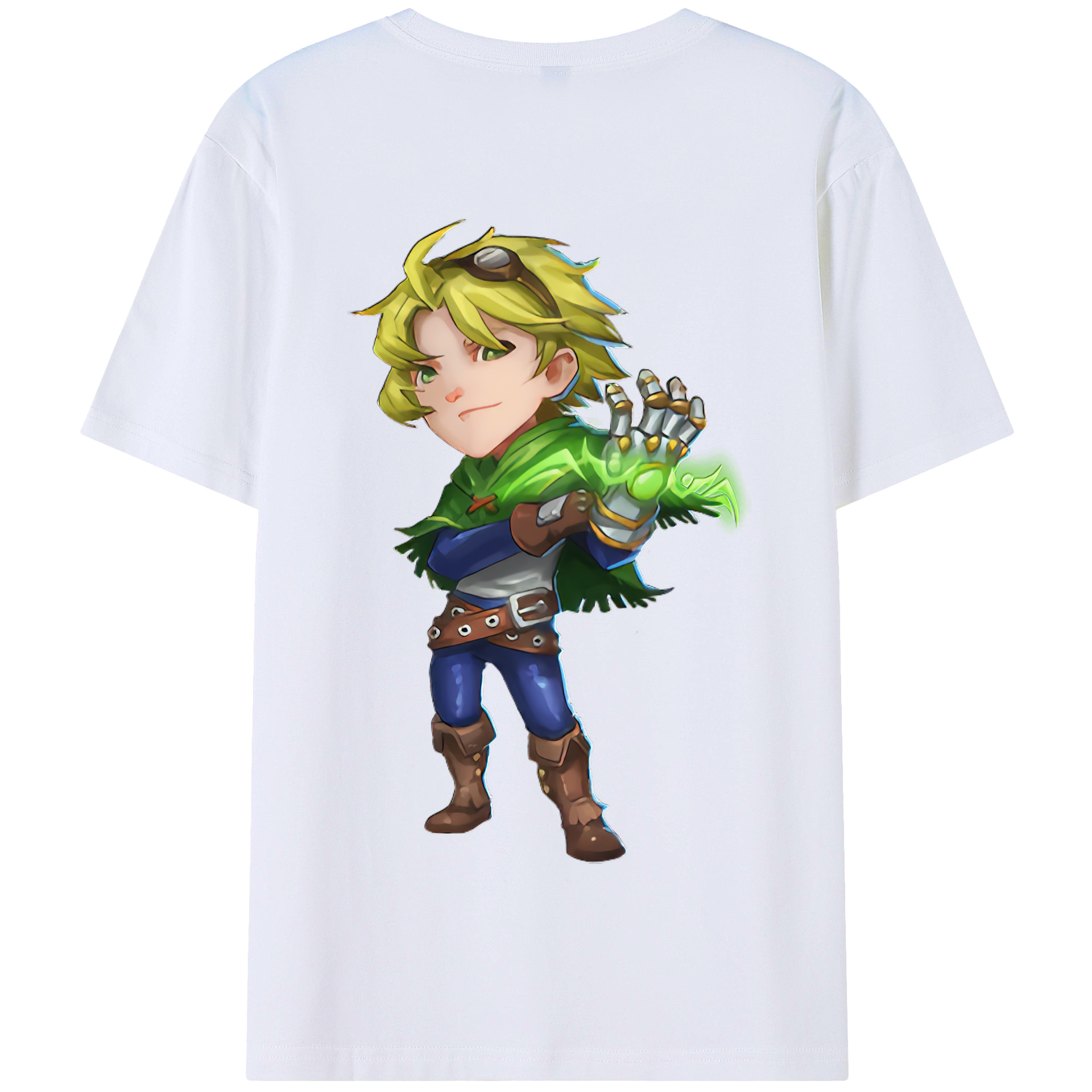 リーグ・オブ・レジェンド League of Legends LOL 綿100％半袖Tシャツ（背面プリント）