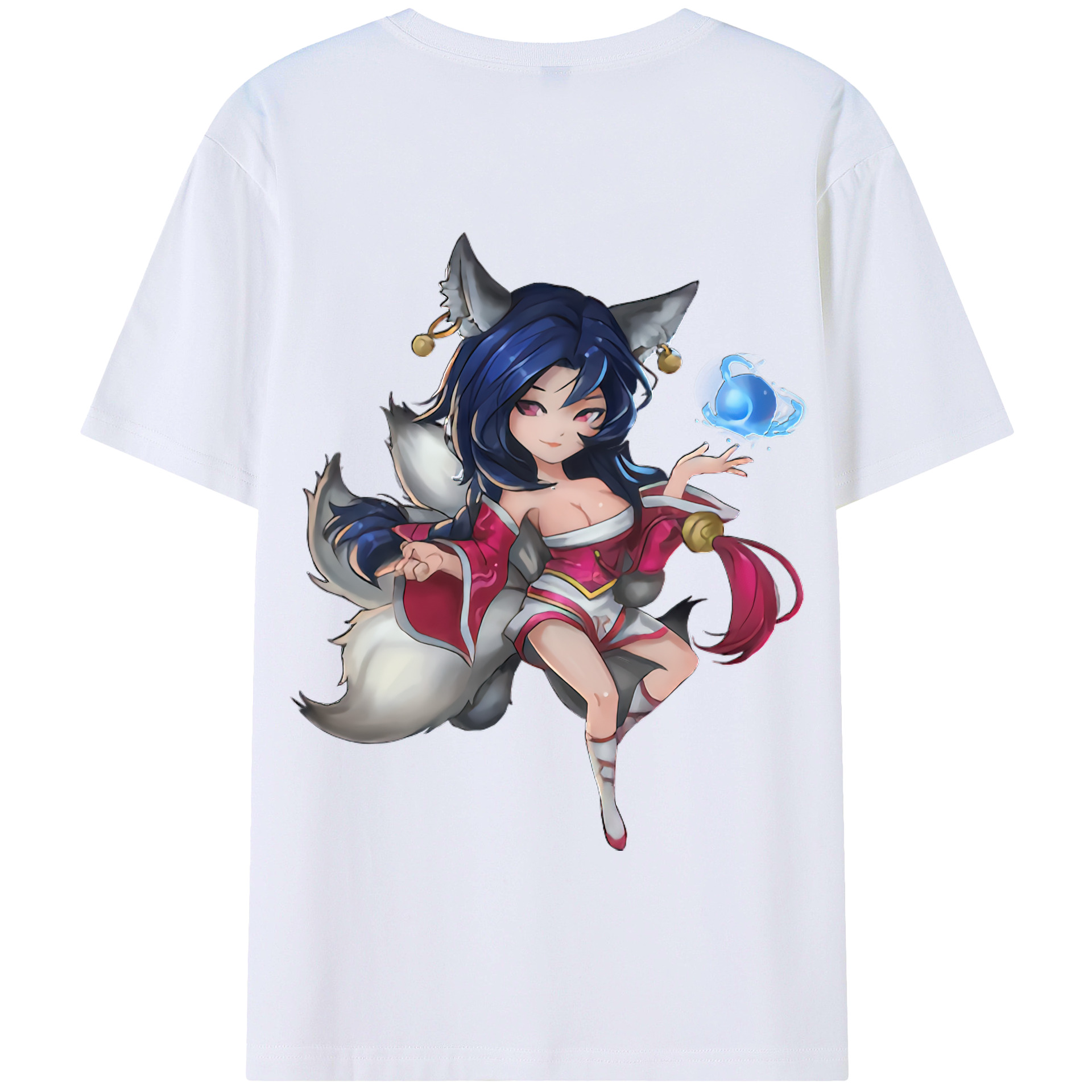 リーグ・オブ・レジェンド League of Legends LOL 綿100％半袖Tシャツ（背面プリント）
